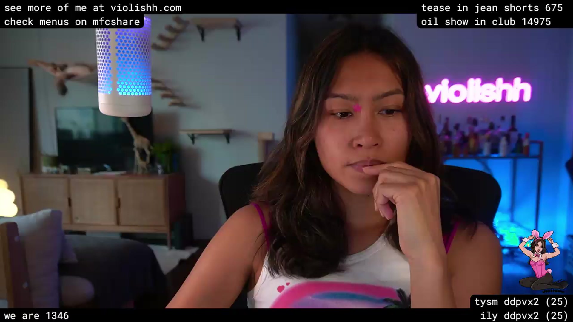Gallery image thumbnail from violishh's myfreecams stream on, 06/10/2026, 24:47 image 1 of 20
