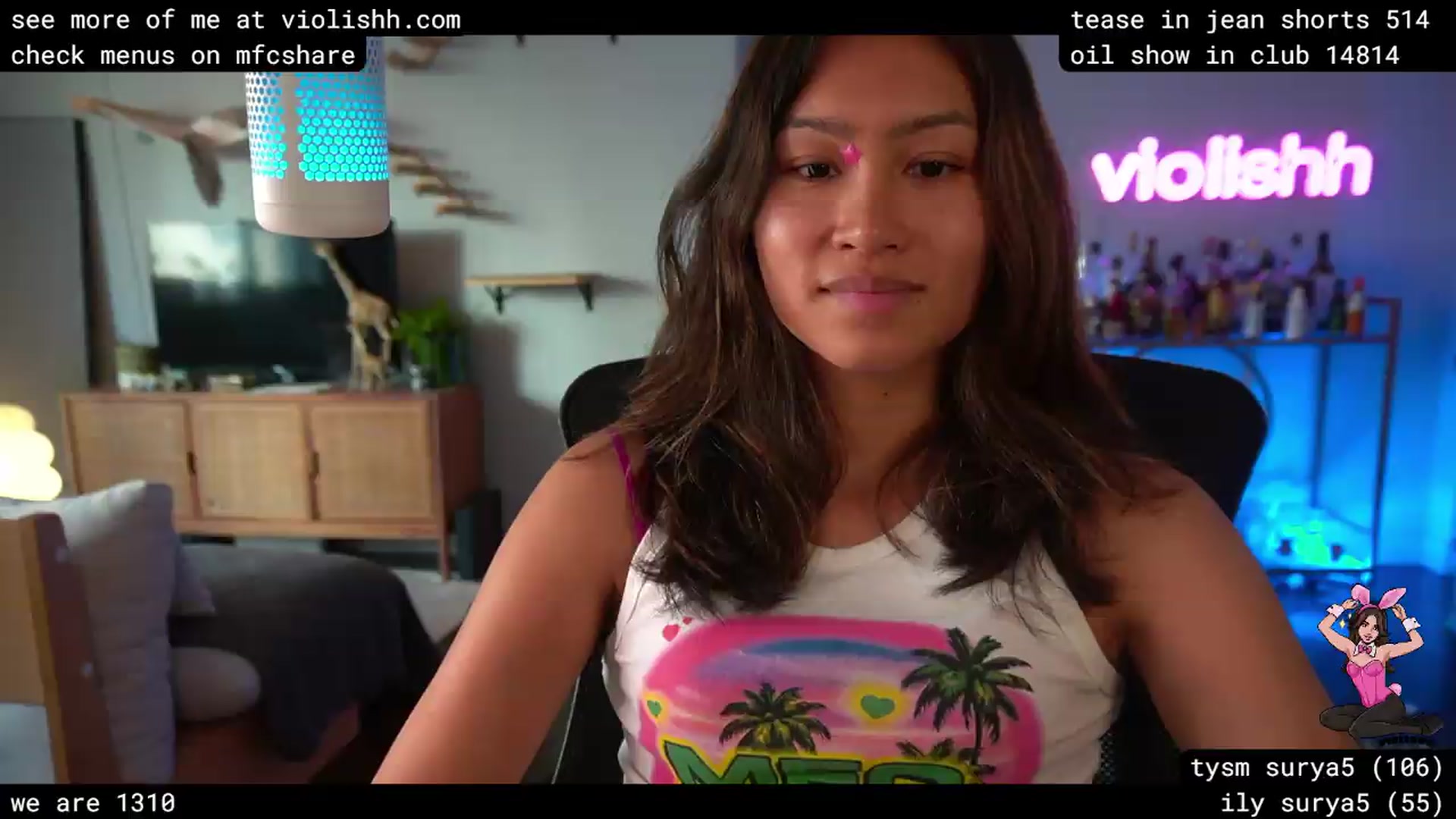 Gallery image thumbnail from violishh's myfreecams stream on, 06/10/2026, 24:47 image 6 of 20