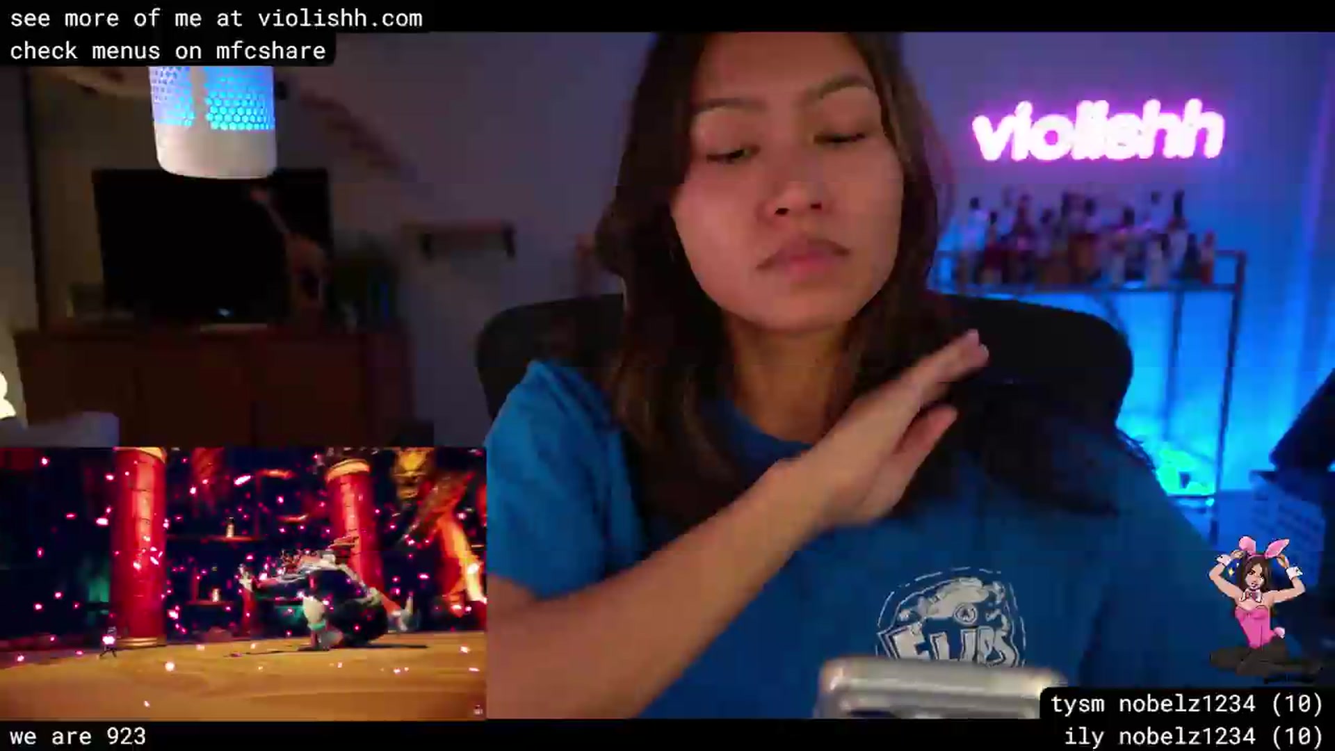 Gallery image thumbnail from violishh's myfreecams stream on, 06/11/2026, 03:29 image 3 of 20