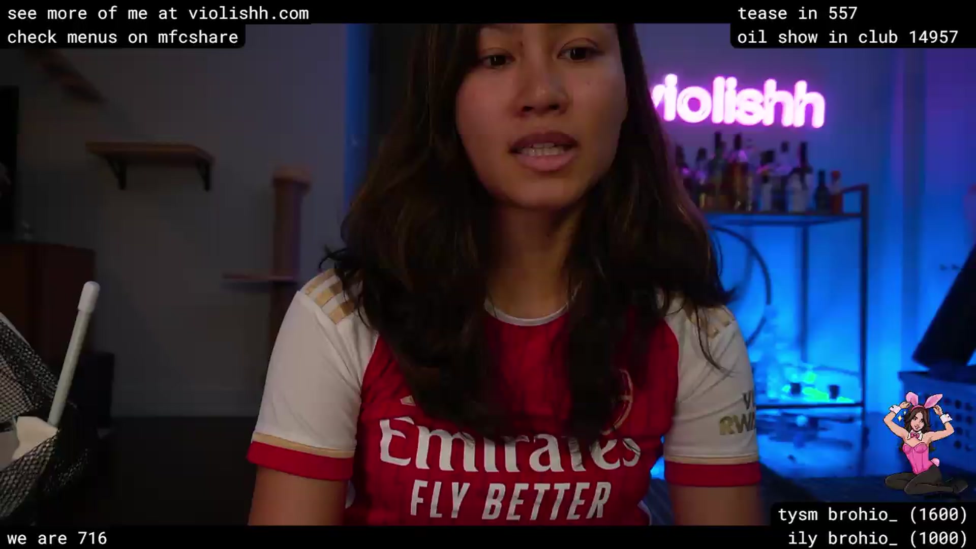 Gallery image thumbnail from violishh's myfreecams stream on, 06/12/2026, 03:37 image 2 of 20