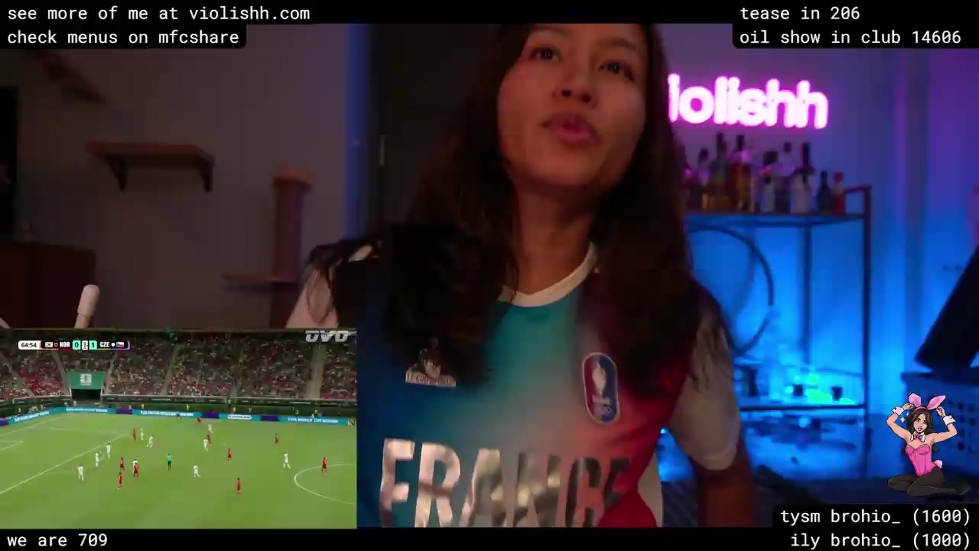 Gallery image thumbnail from violishh's myfreecams stream on, 06/12/2026, 03:37 image 6 of 20