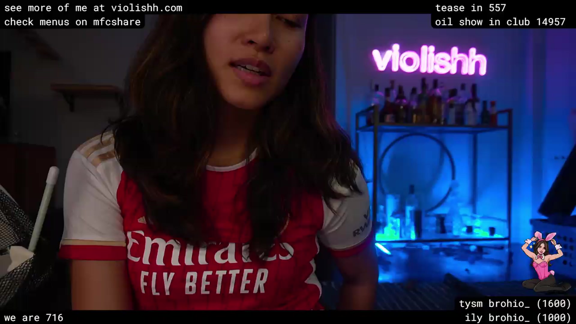 Gallery image thumbnail from violishh's myfreecams stream on, 06/12/2026, 03:37 image 3 of 20