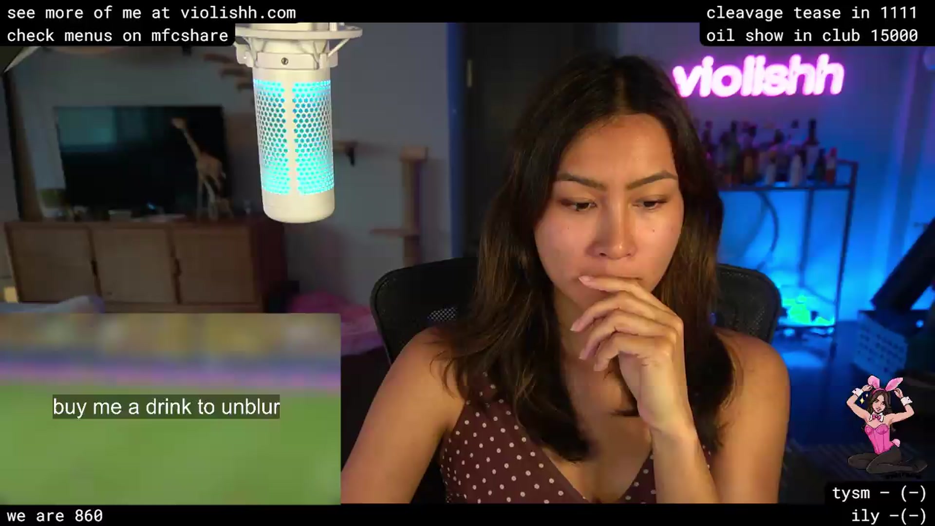 Gallery image thumbnail from violishh's myfreecams stream on, 06/15/2026, 01:07 image 3 of 20
