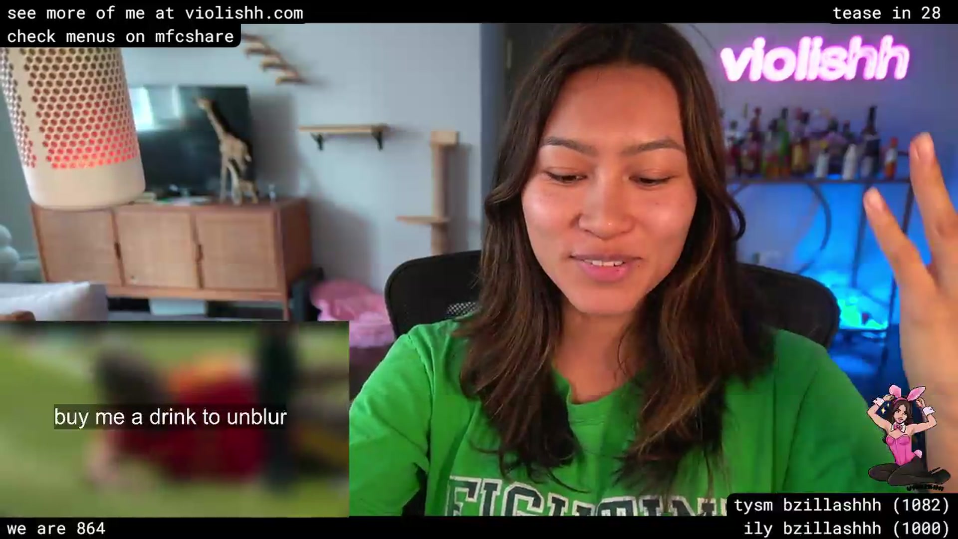 Gallery image thumbnail from violishh's myfreecams stream on, 06/15/2026, 19:43 image 15 of 20