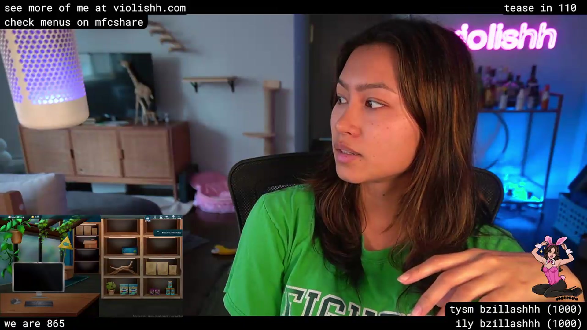 Gallery image thumbnail from violishh's myfreecams stream on, 06/15/2026, 19:43 image 9 of 20