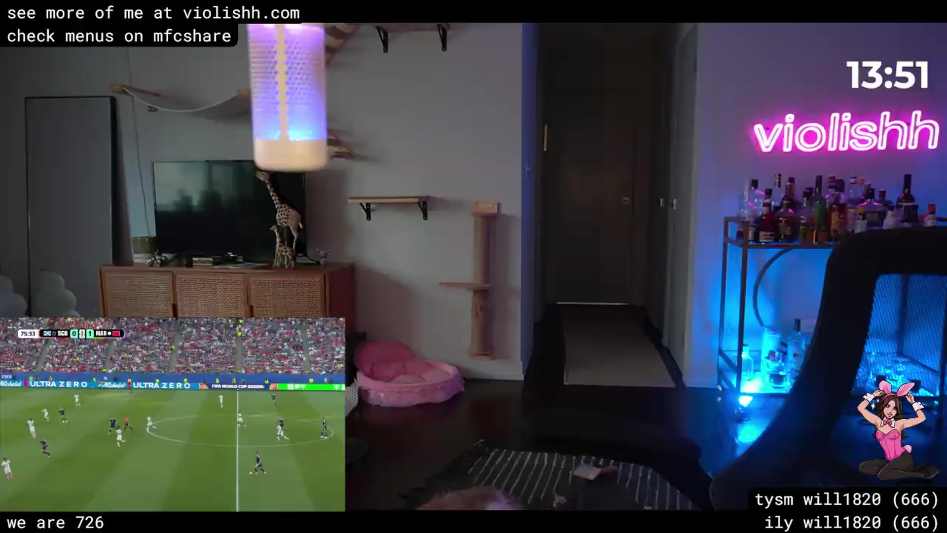 Gallery image thumbnail from violishh's myfreecams stream on, 06/20/2026, 24:01 image 10 of 20