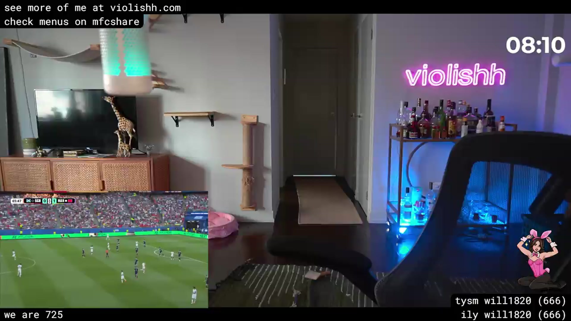 Gallery image thumbnail from violishh's myfreecams stream on, 06/20/2026, 24:01 image 6 of 20