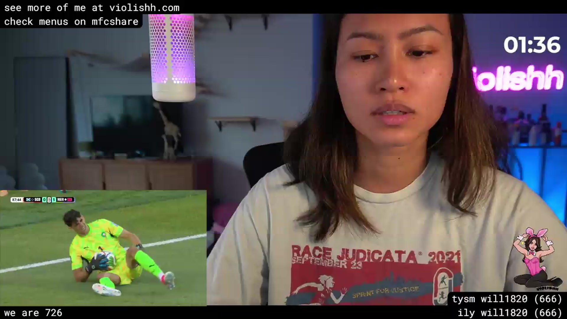 Gallery image thumbnail from violishh's myfreecams stream on, 06/20/2026, 24:01 image 15 of 20