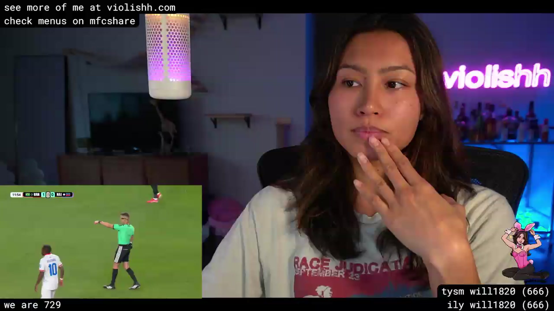 Gallery image thumbnail from violishh's myfreecams stream on, 06/20/2026, 01:11 image 14 of 20