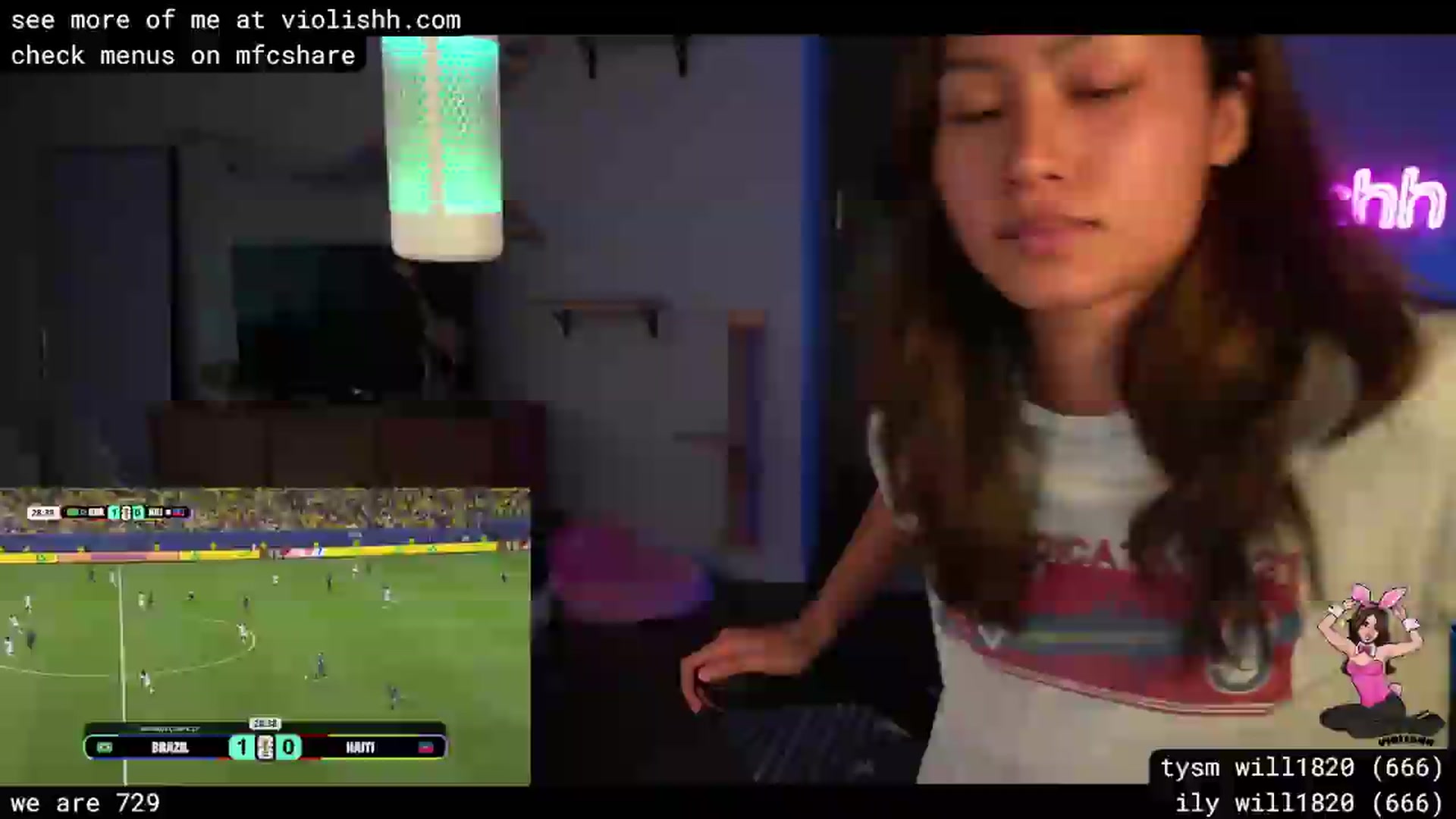 Gallery image thumbnail from violishh's myfreecams stream on, 06/20/2026, 01:11 image 19 of 20