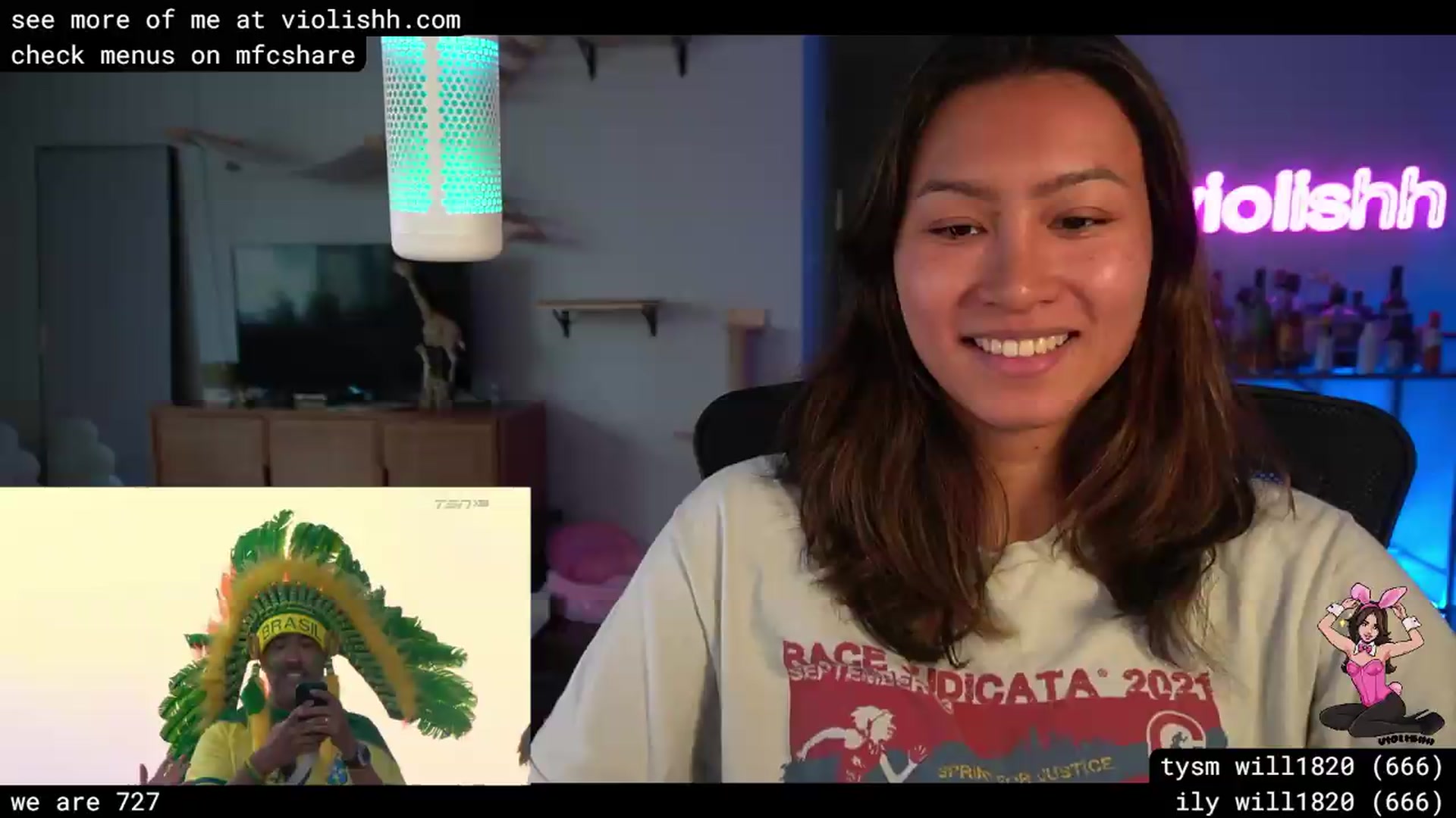 Gallery image thumbnail from violishh's myfreecams stream on, 06/20/2026, 01:11 image 8 of 20