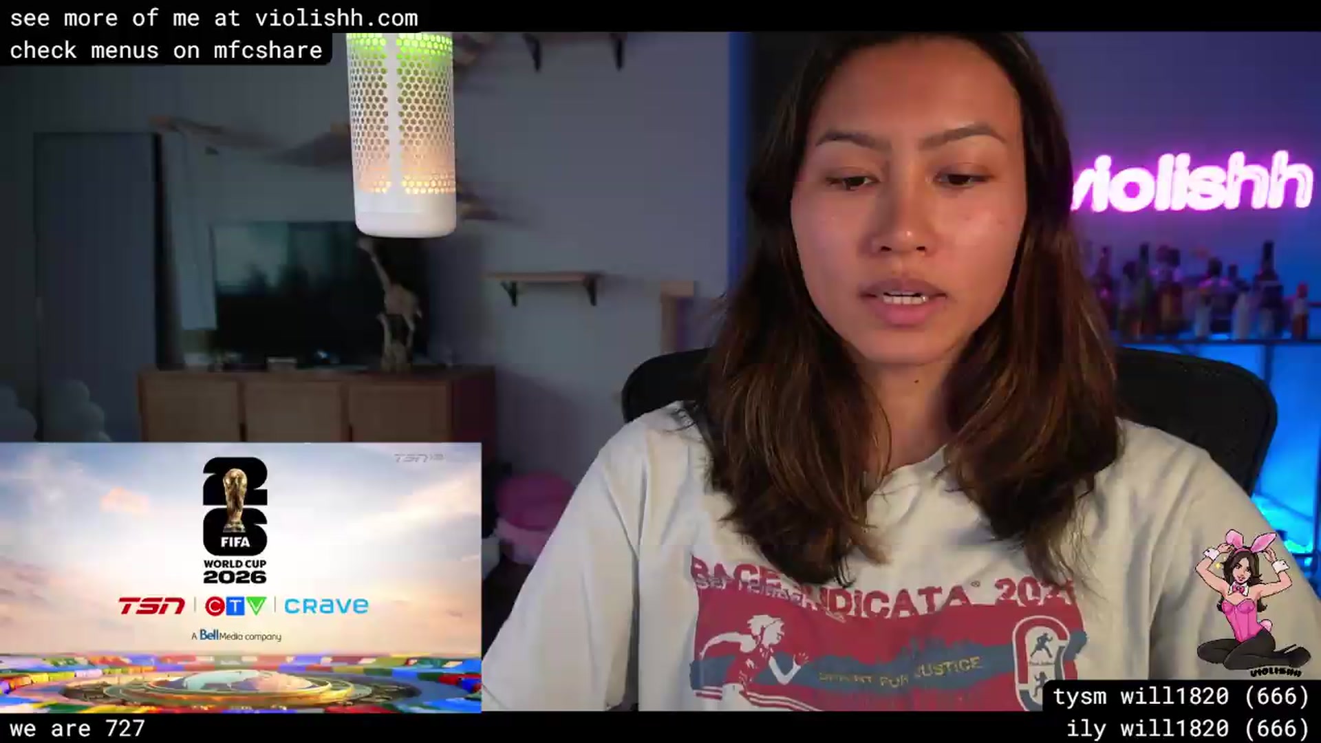 Gallery image thumbnail from violishh's myfreecams stream on, 06/20/2026, 01:11 image 7 of 20
