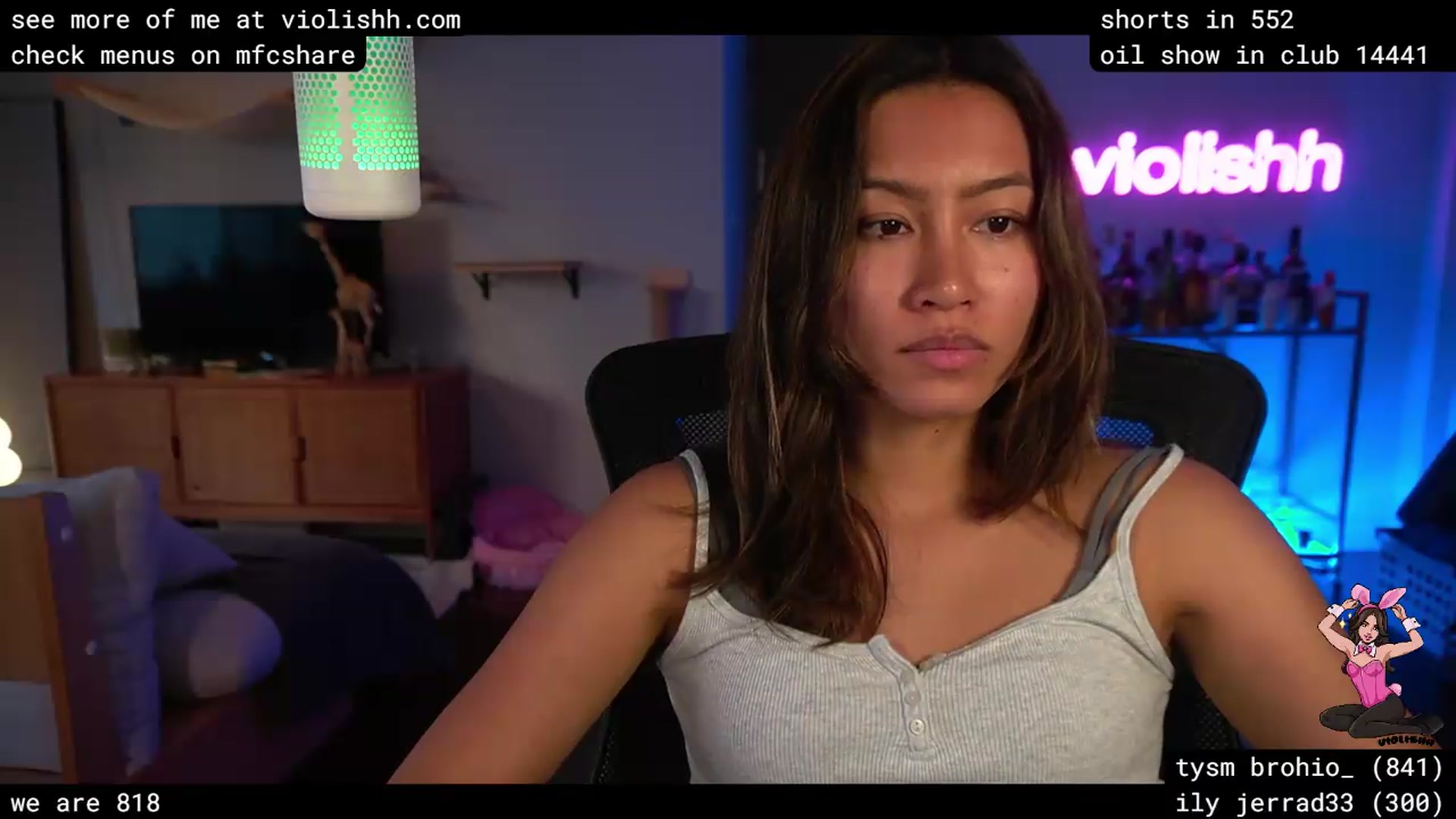 Gallery image thumbnail from violishh's myfreecams stream on, 06/23/2026, 01:09 image 20 of 20