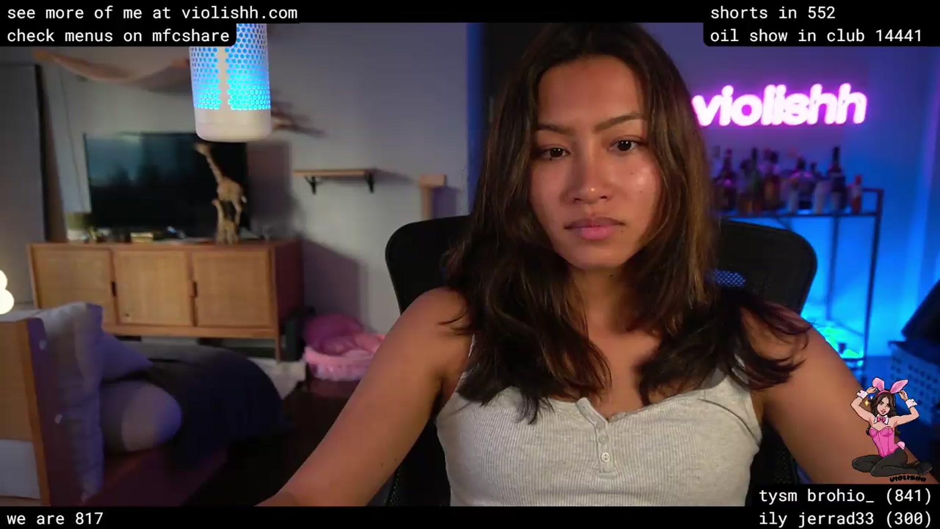Gallery image thumbnail from violishh's myfreecams stream on, 06/23/2026, 01:09 image 13 of 20