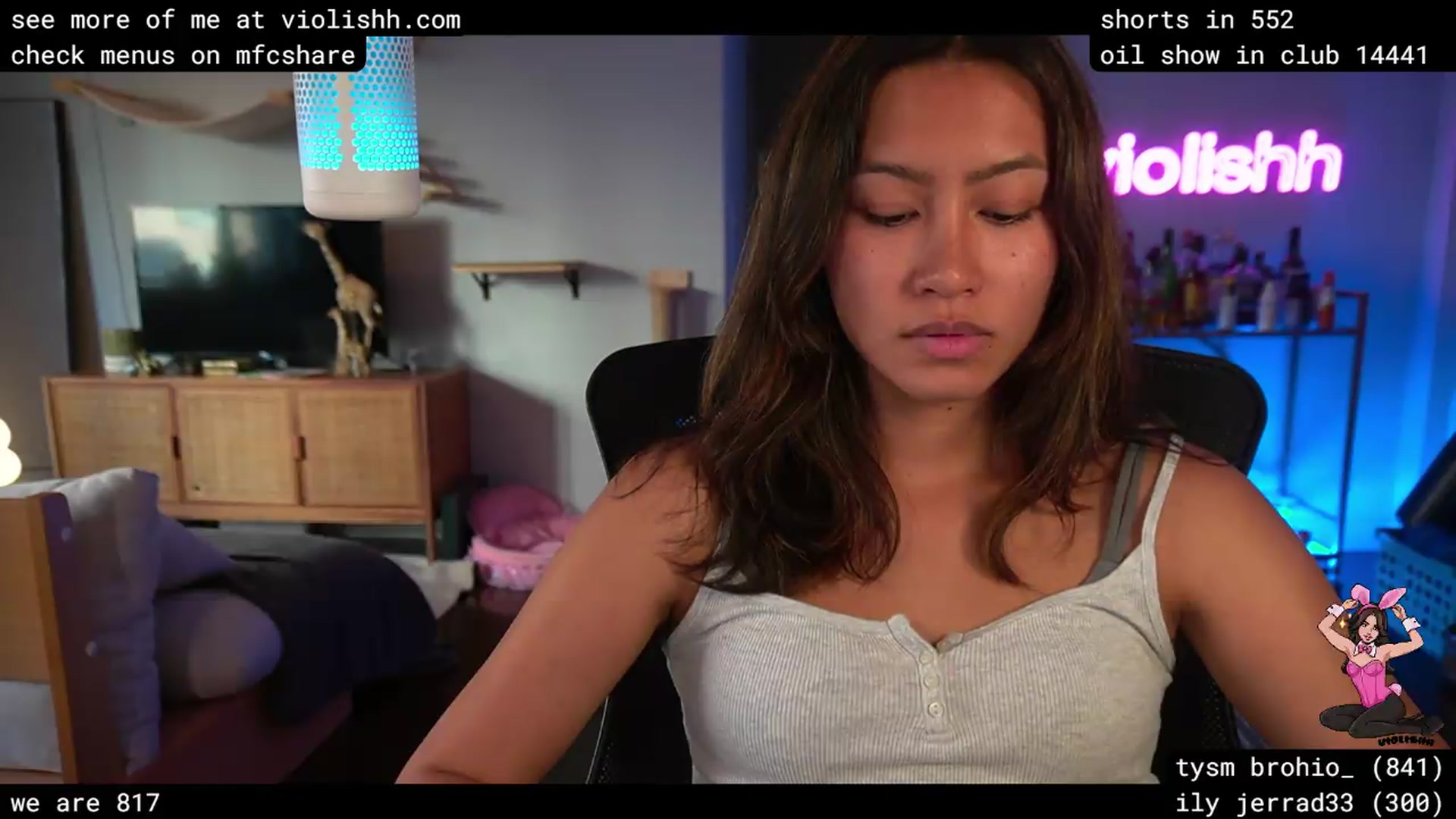 Gallery image thumbnail from violishh's myfreecams stream on, 06/23/2026, 01:09 image 6 of 20