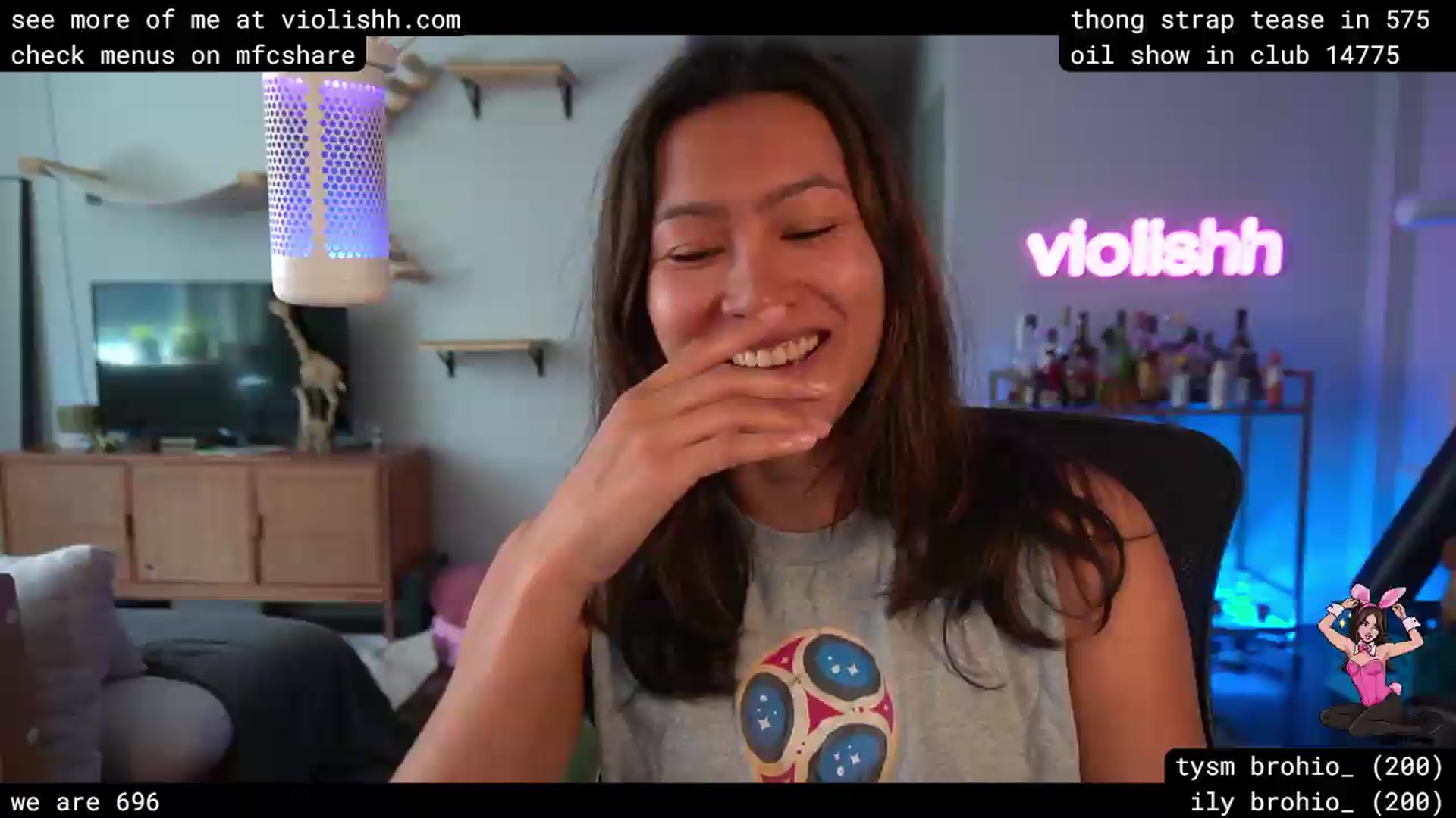 Gallery image thumbnail from violishh's myfreecams stream on, 06/23/2026, 17:58 image 1 of 20
