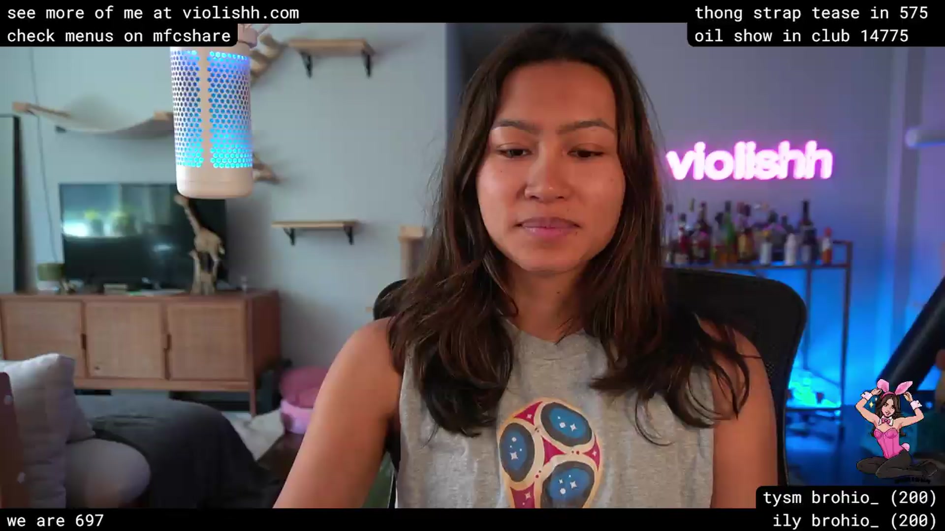 Gallery image thumbnail from violishh's myfreecams stream on, 06/23/2026, 17:58 image 4 of 20