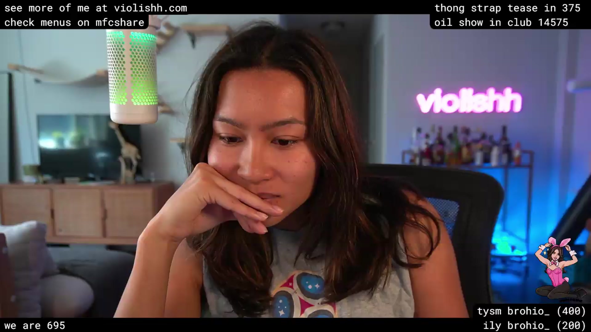 Gallery image thumbnail from violishh's myfreecams stream on, 06/23/2026, 17:58 image 10 of 20