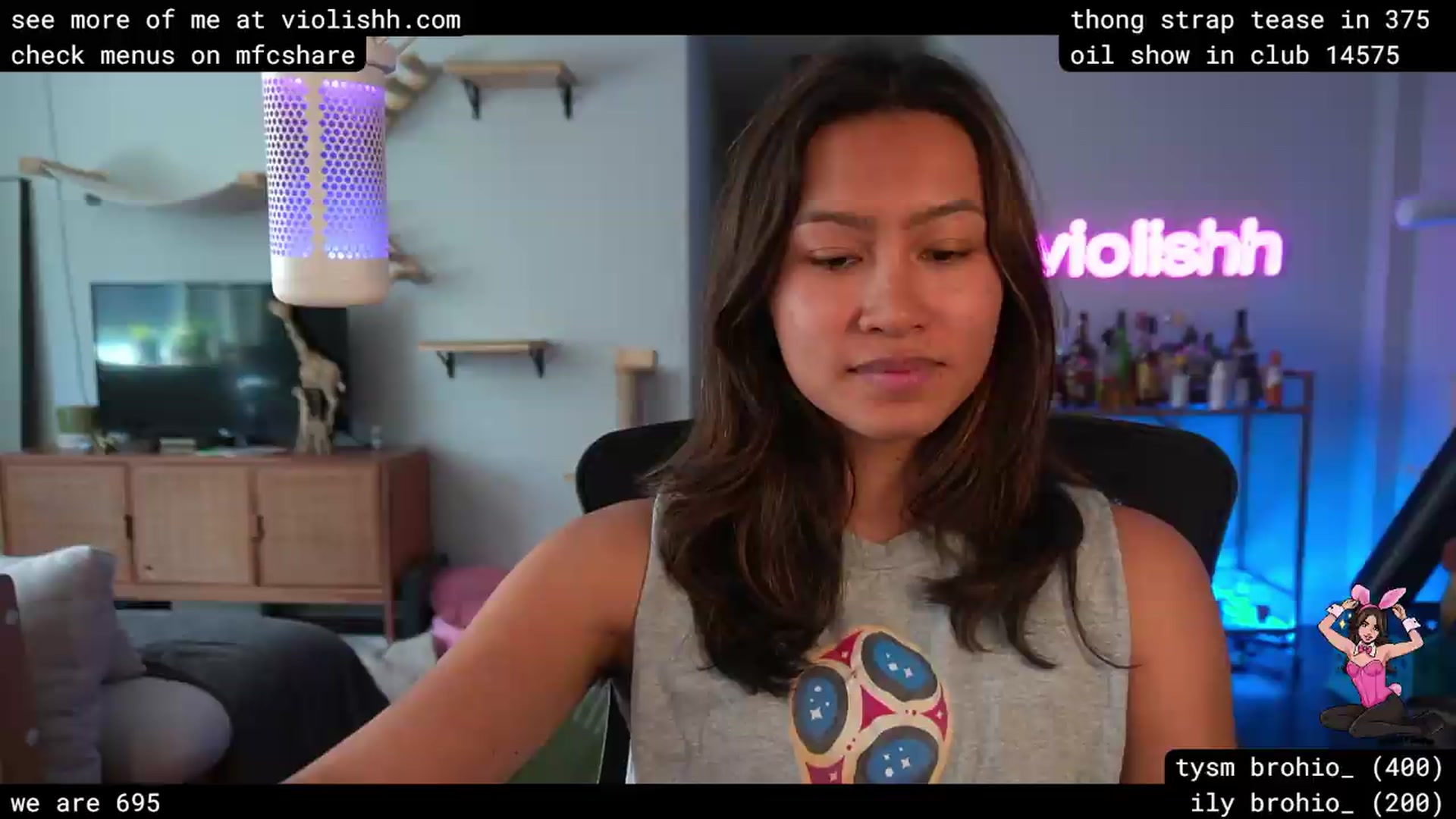 Gallery image thumbnail from violishh's myfreecams stream on, 06/23/2026, 17:58 image 19 of 20