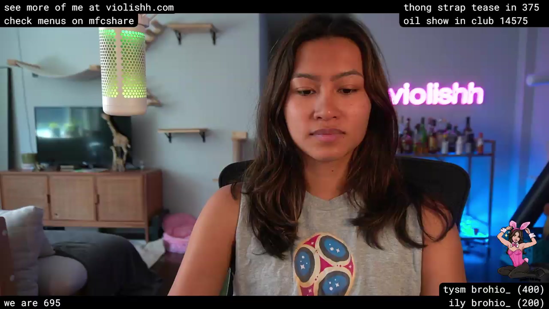 Gallery image thumbnail from violishh's myfreecams stream on, 06/23/2026, 17:58 image 11 of 20