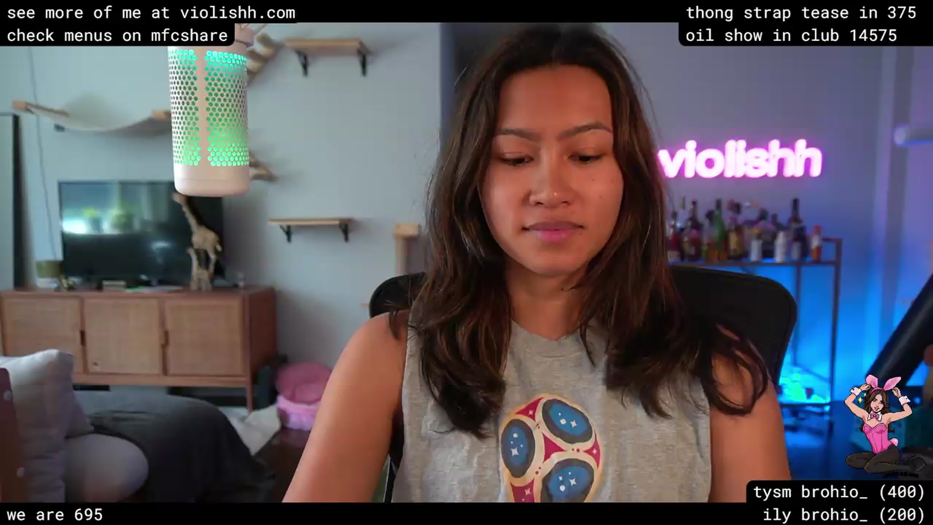 Gallery image thumbnail from violishh's myfreecams stream on, 06/23/2026, 17:58 image 9 of 20