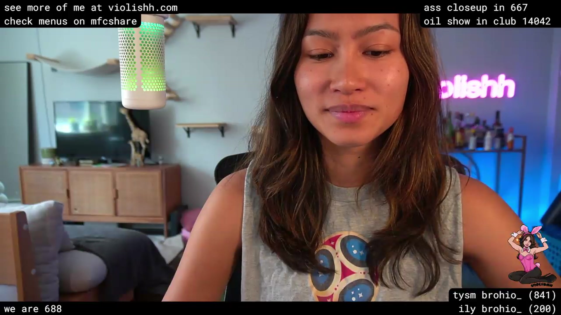 Gallery image thumbnail from violishh's myfreecams stream on, 06/23/2026, 20:55 image 3 of 20