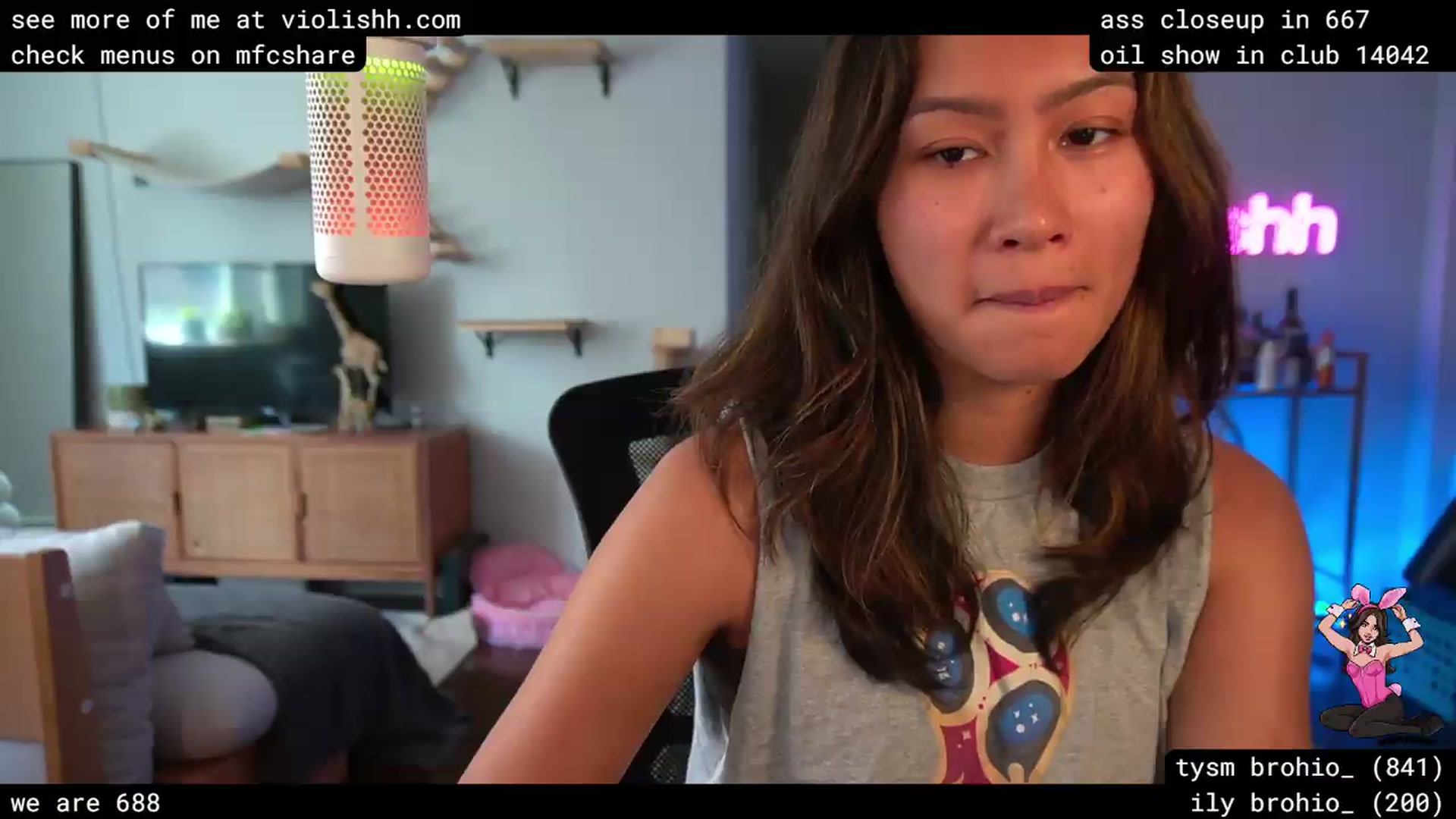 Gallery image thumbnail from violishh's myfreecams stream on, 06/23/2026, 20:55 image 5 of 20