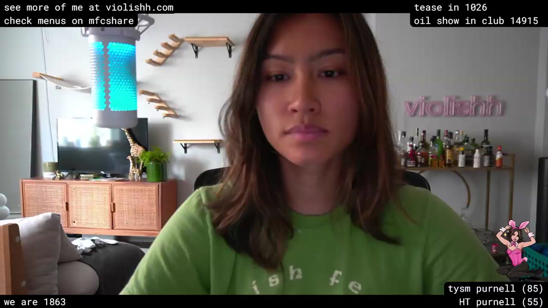Gallery image thumbnail from violishh's myfreecams stream on, 07/15/2026, 20:44 image 9 of 20