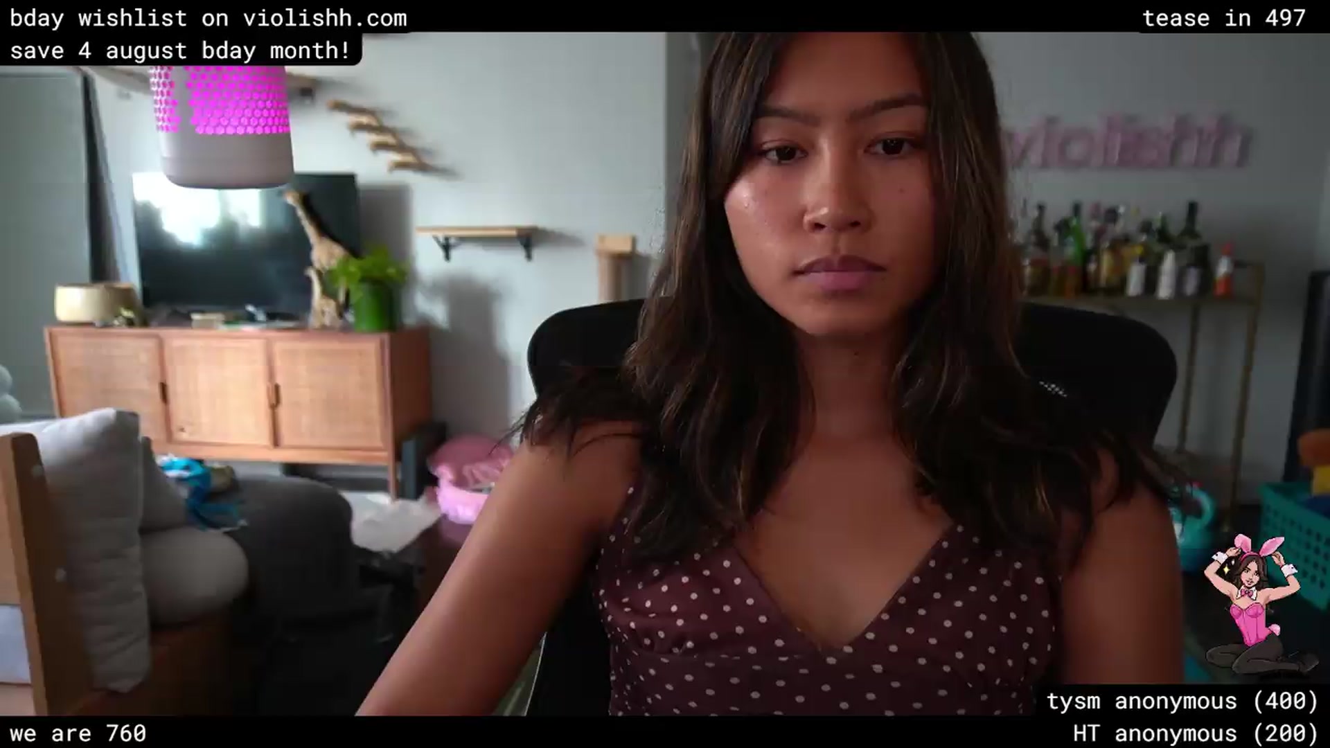 Gallery image thumbnail from violishh's myfreecams stream on, 07/23/2026, 22:33 image 7 of 20