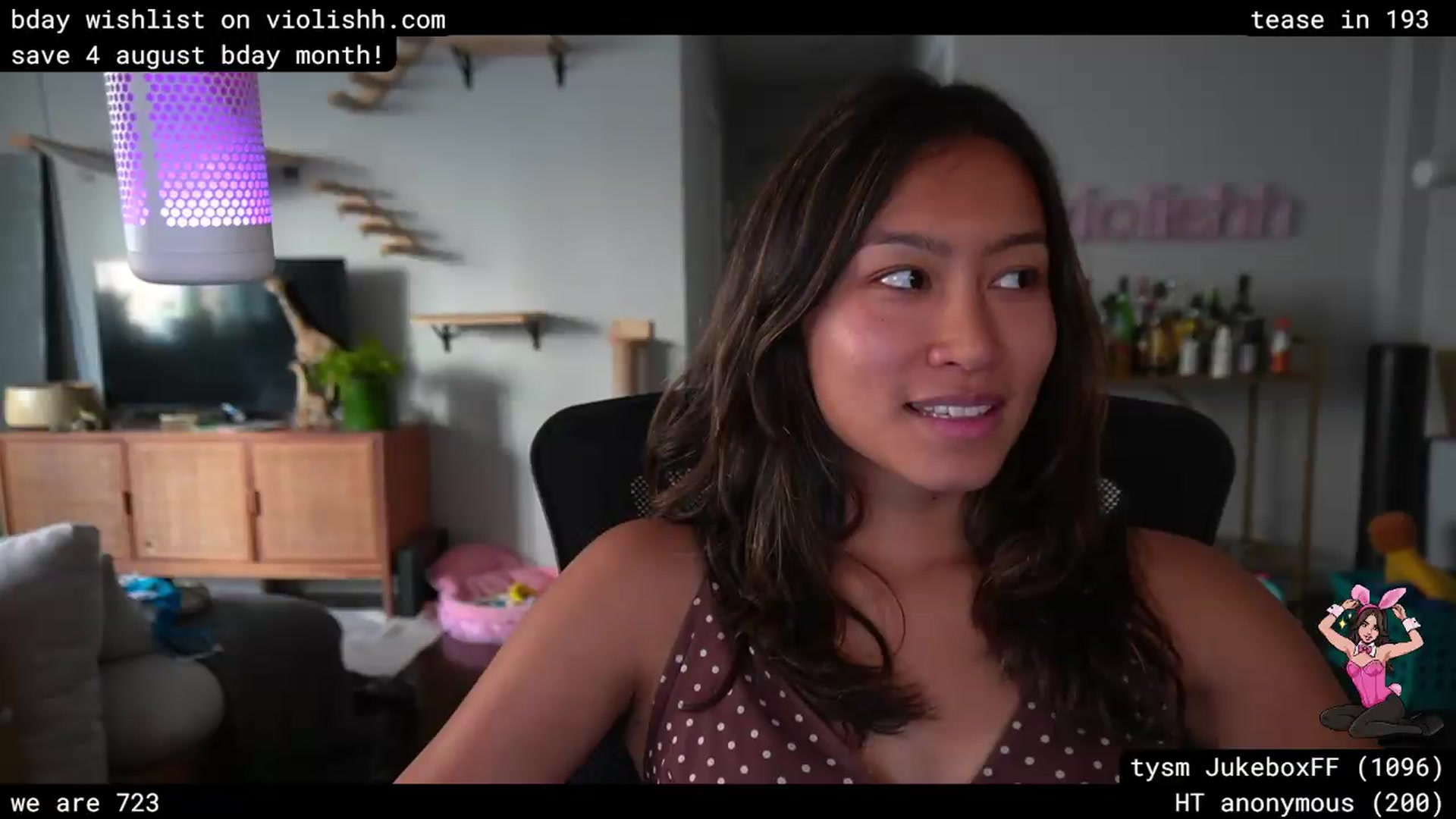 Gallery image thumbnail from violishh's myfreecams stream on, 07/24/2026, 24:02 image 18 of 20