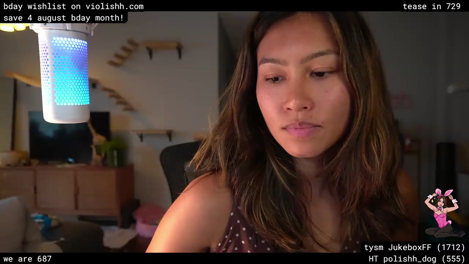 Gallery image thumbnail from violishh's myfreecams stream on, 07/24/2026, 03:15 image 5 of 20