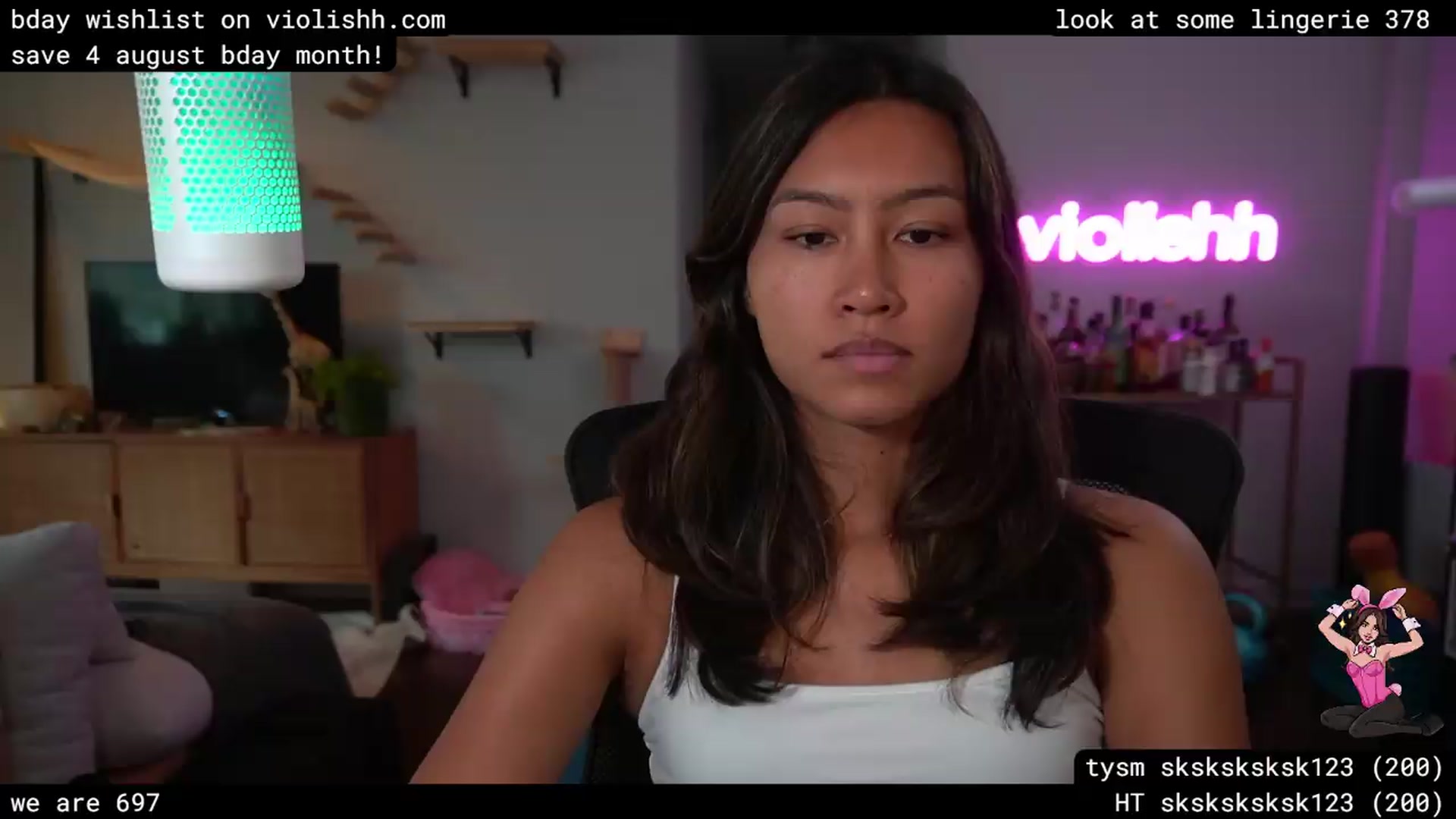 Gallery image thumbnail from violishh's myfreecams stream on, 07/27/2026, 20:57 image 19 of 20