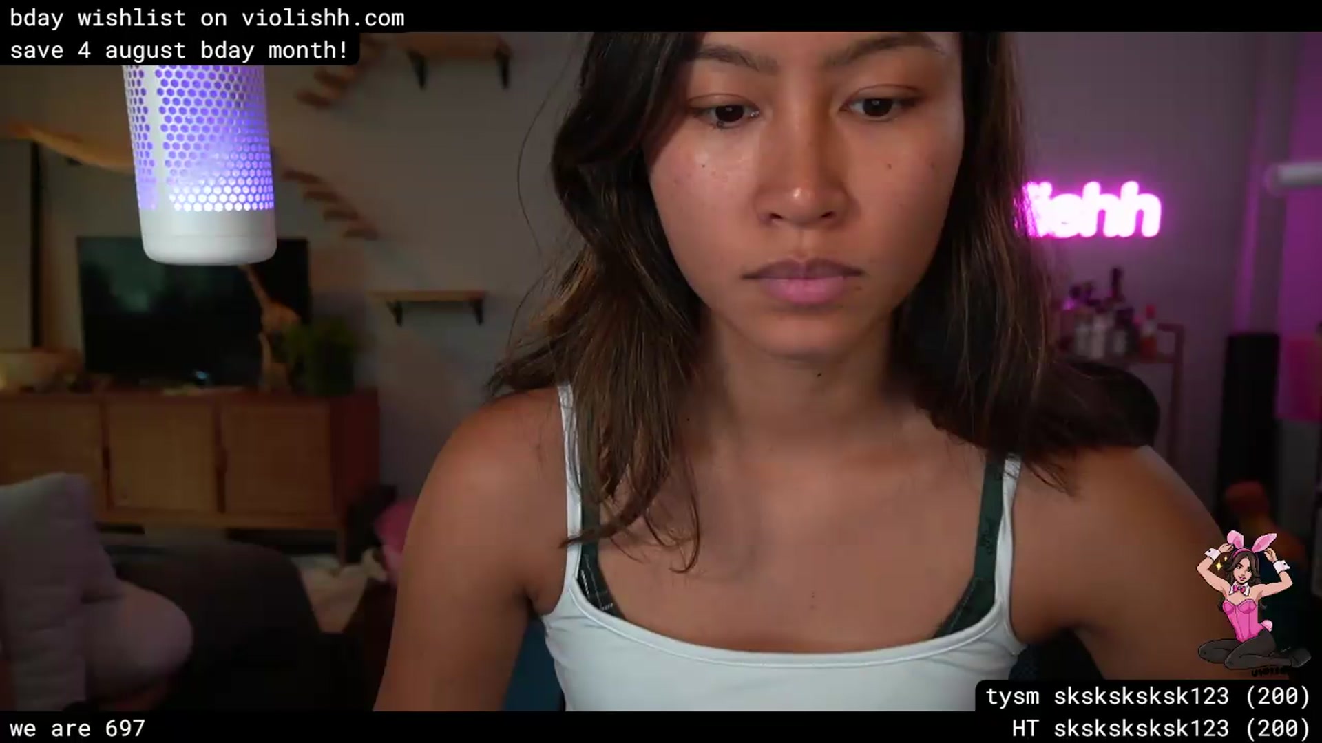 Gallery image thumbnail from violishh's myfreecams stream on, 07/27/2026, 21:37 image 2 of 20