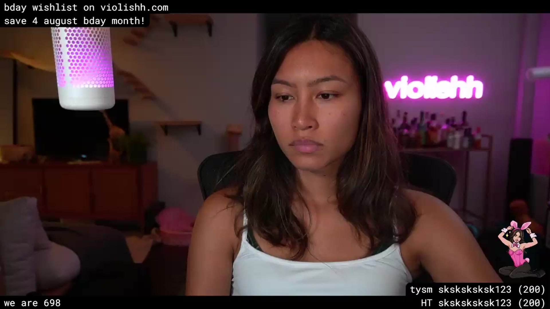 Gallery image thumbnail from violishh's myfreecams stream on, 07/27/2026, 21:37 image 17 of 20