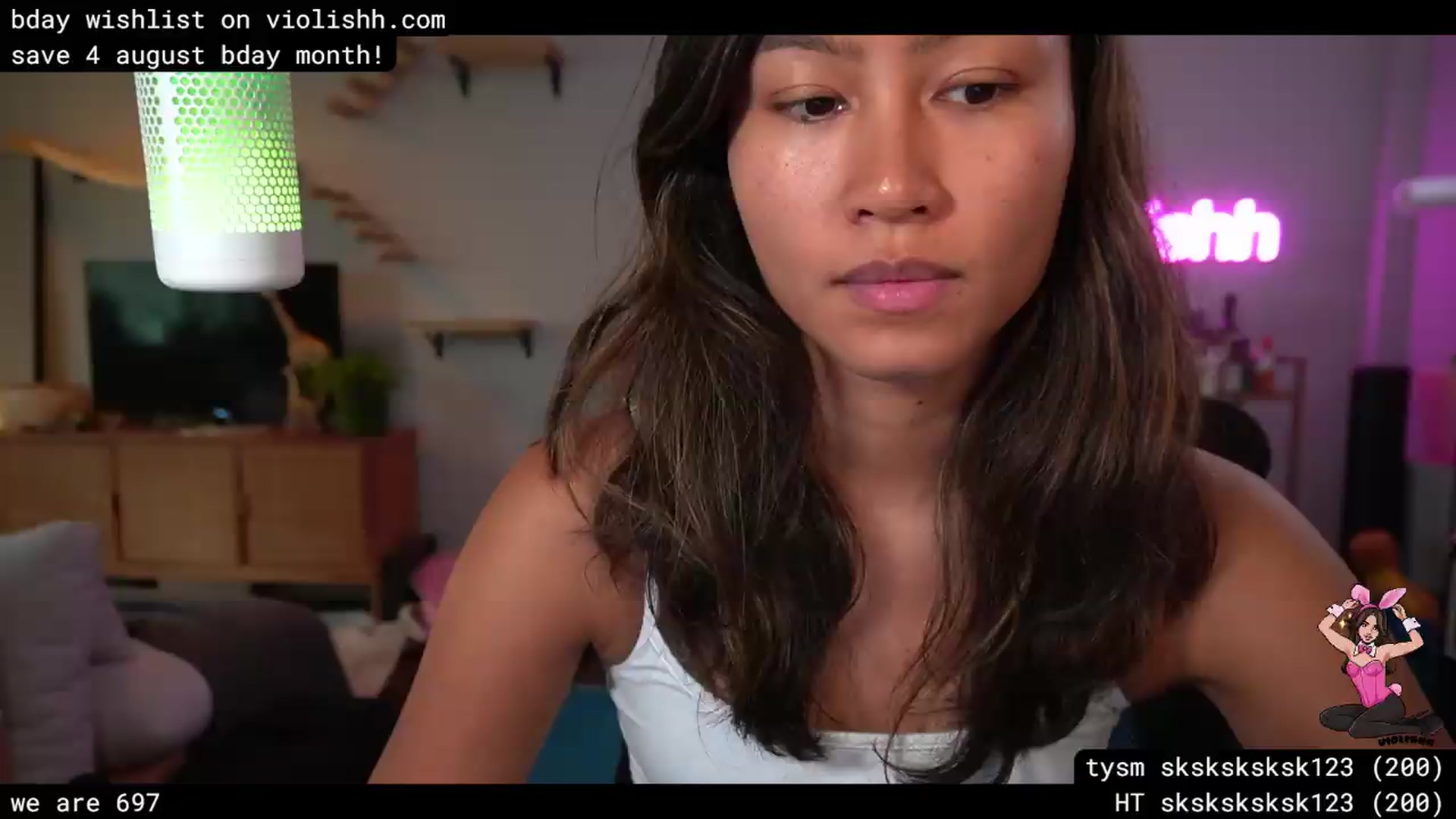 Gallery image thumbnail from violishh's myfreecams stream on, 07/27/2026, 21:37 image 1 of 20
