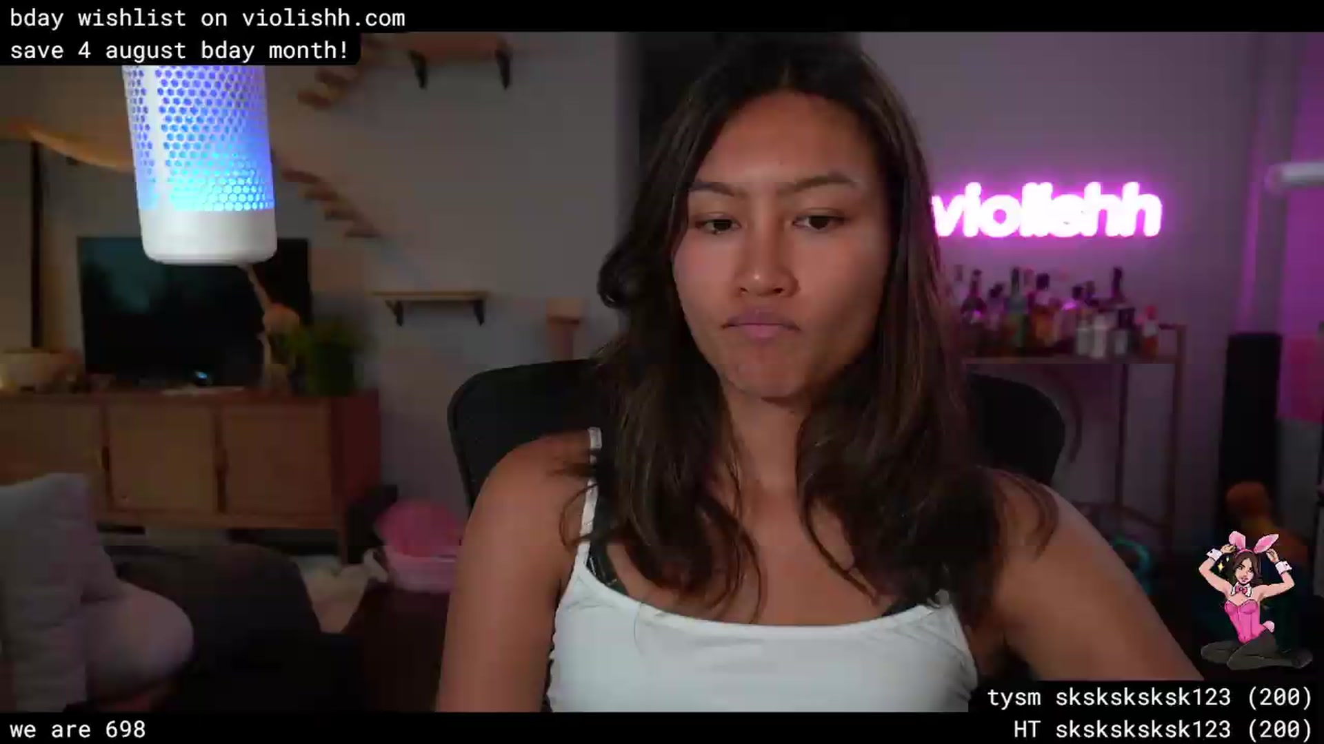 Gallery image thumbnail from violishh's myfreecams stream on, 07/27/2026, 22:00 image 1 of 20