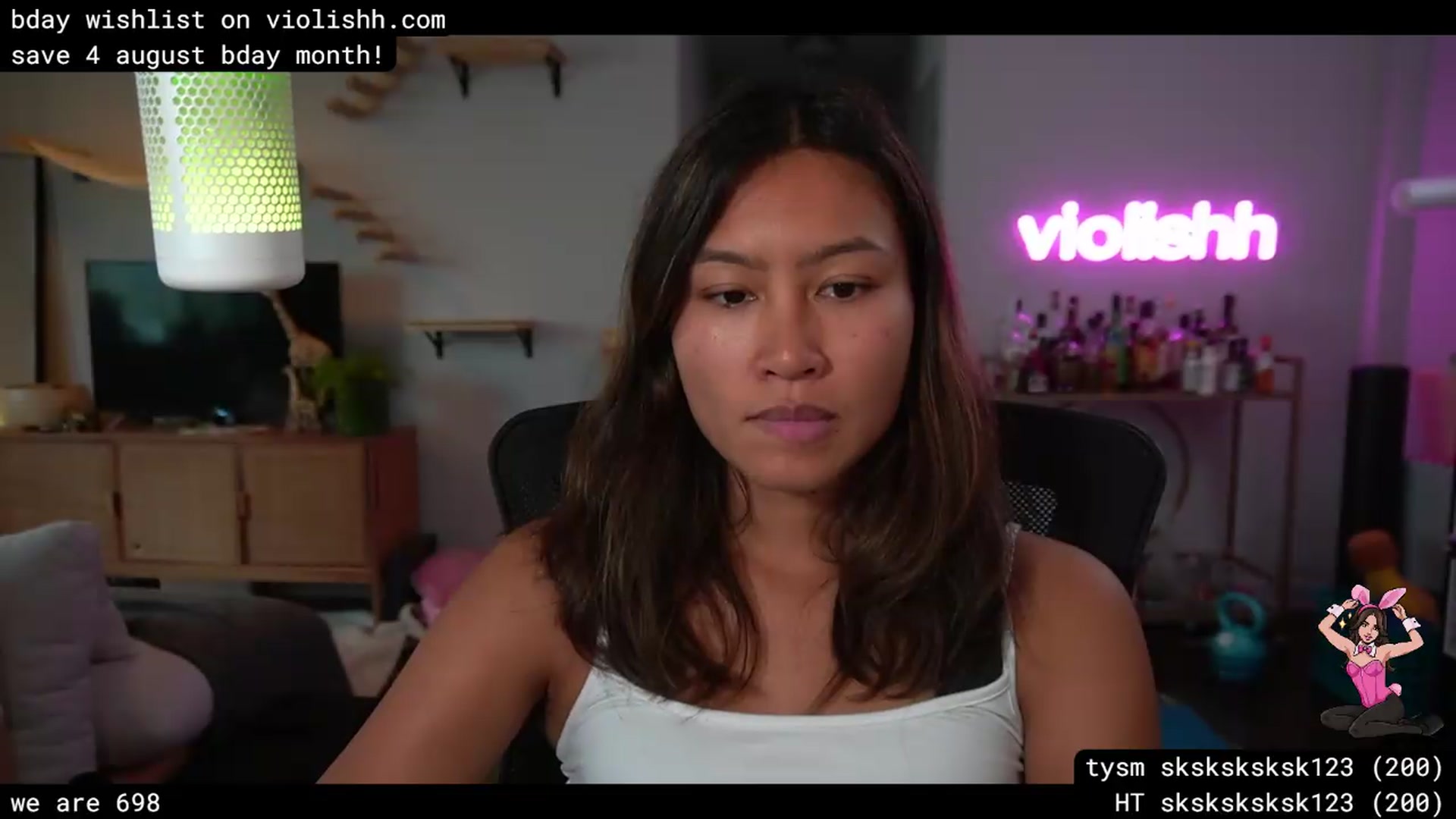Gallery image thumbnail from violishh's myfreecams stream on, 07/27/2026, 22:00 image 16 of 20