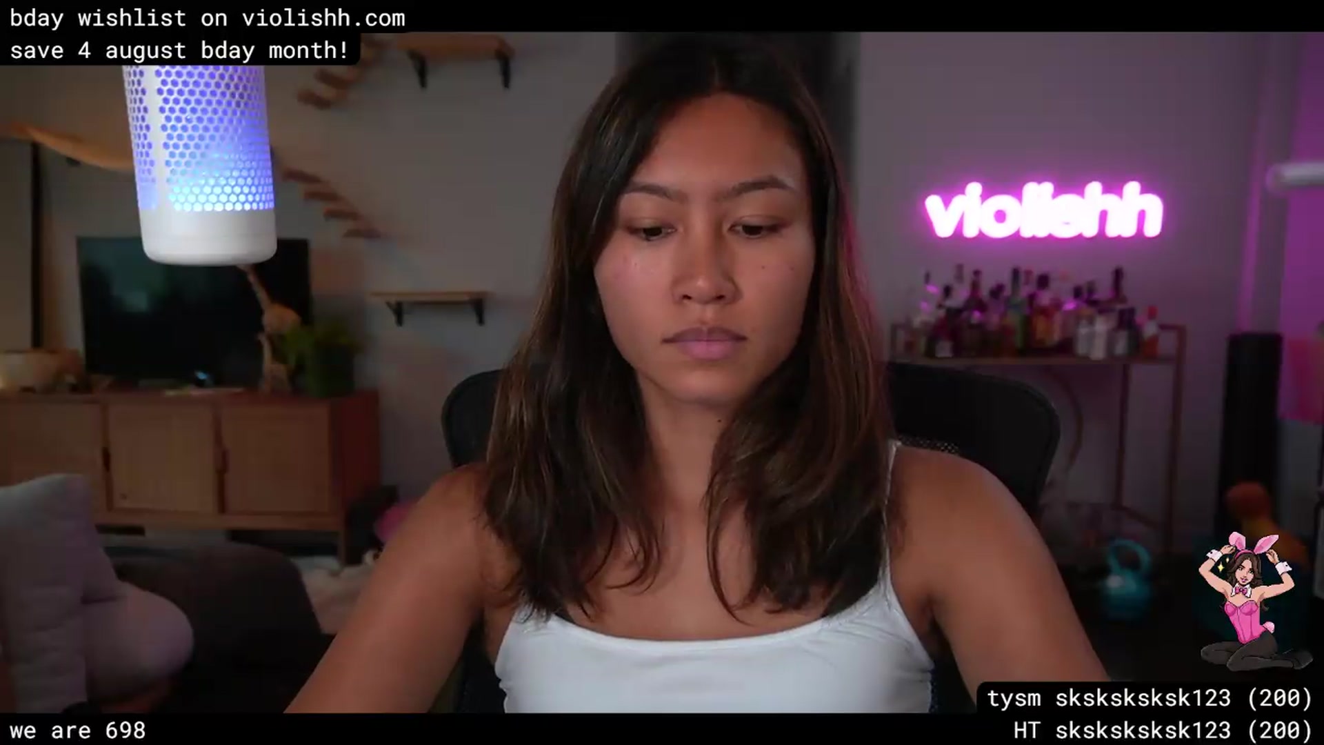 Gallery image thumbnail from violishh's myfreecams stream on, 07/27/2026, 22:00 image 11 of 20