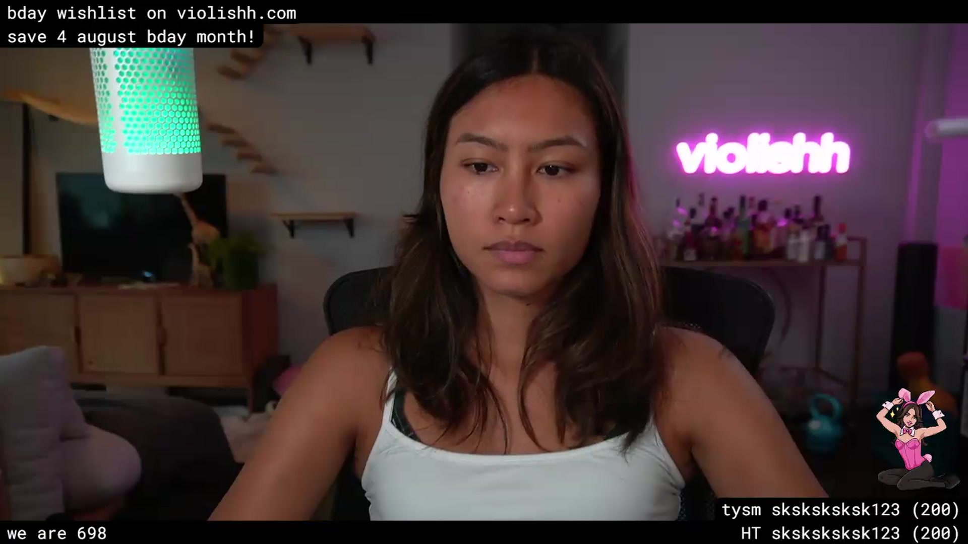 Gallery image thumbnail from violishh's myfreecams stream on, 07/27/2026, 22:00 image 6 of 20