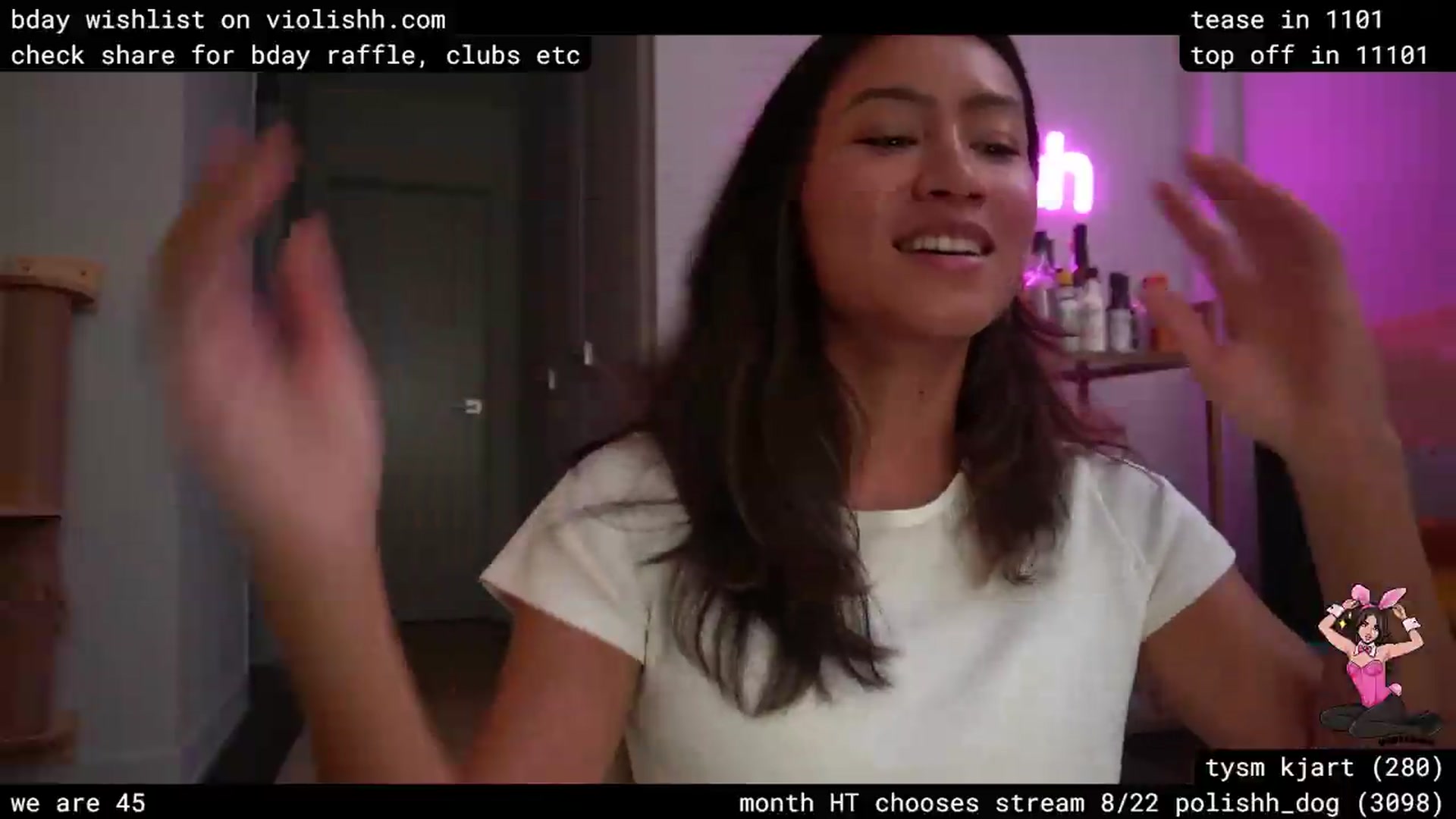 Gallery image thumbnail from violishh's myfreecams stream on, 08/03/2026, 07:55 image 16 of 20