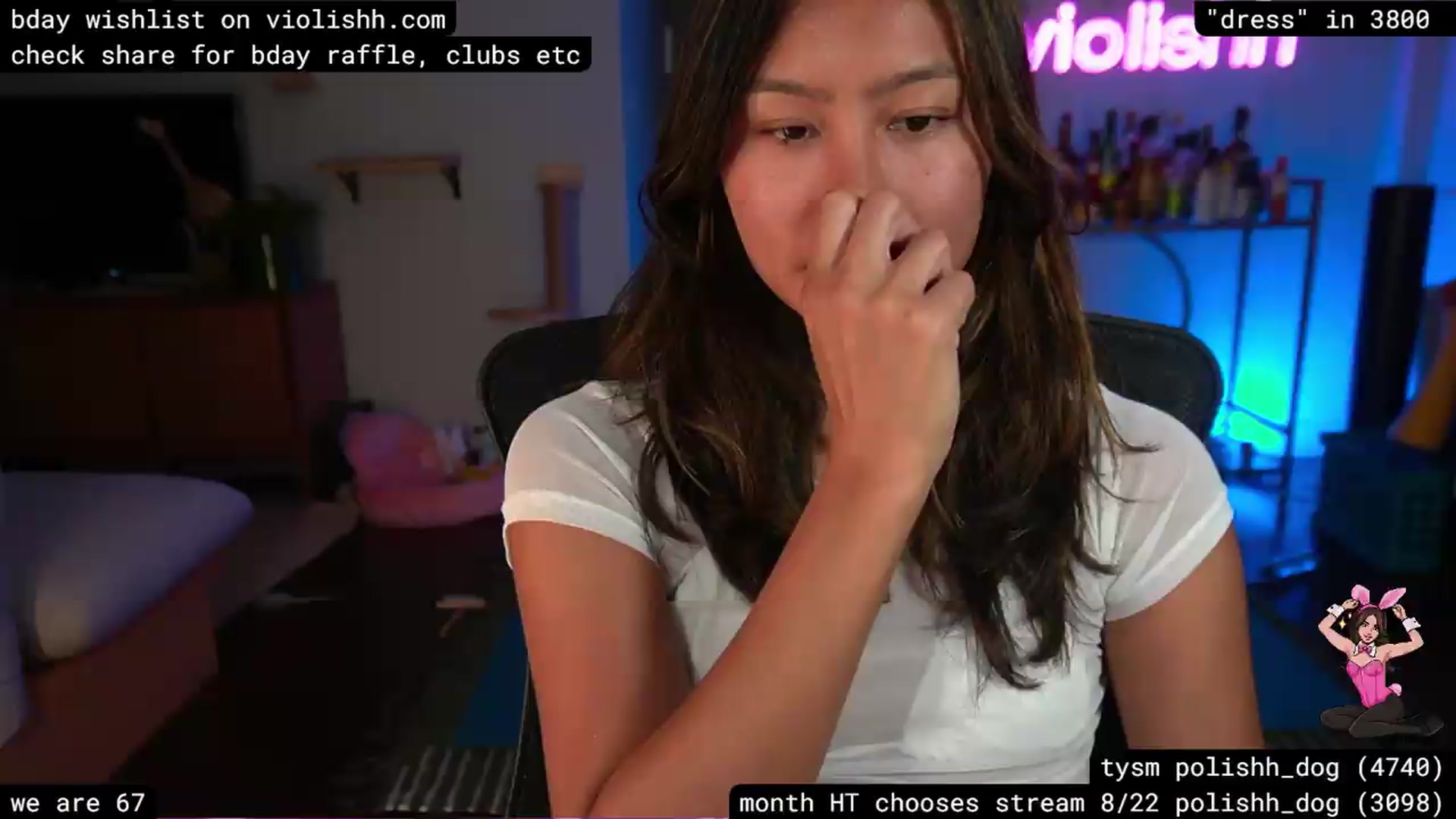 Gallery image thumbnail from violishh's myfreecams stream on, 08/07/2026, 03:46 image 12 of 20