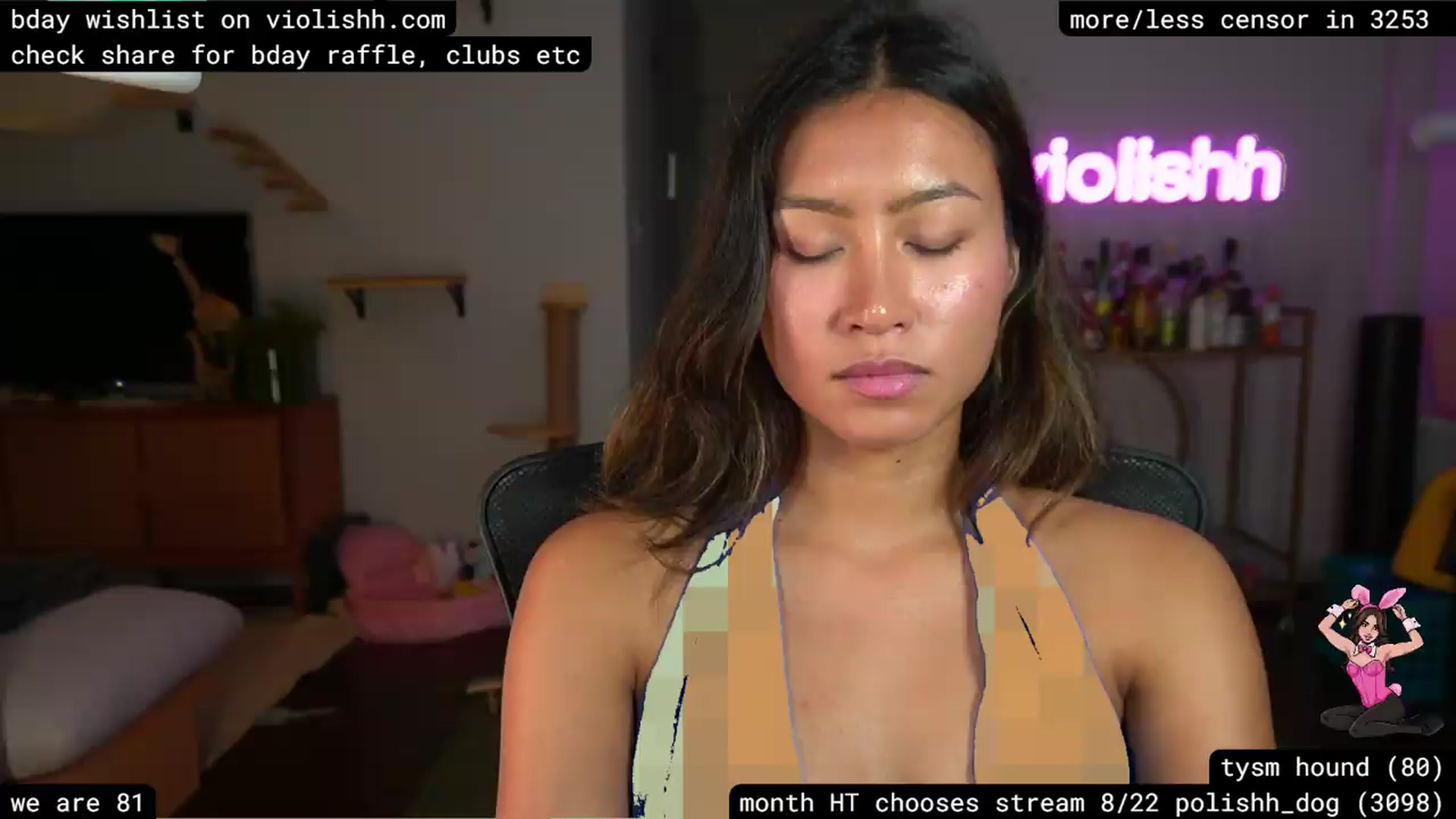 Gallery image thumbnail from violishh's myfreecams stream on, 08/08/2026, 04:39 image 5 of 20