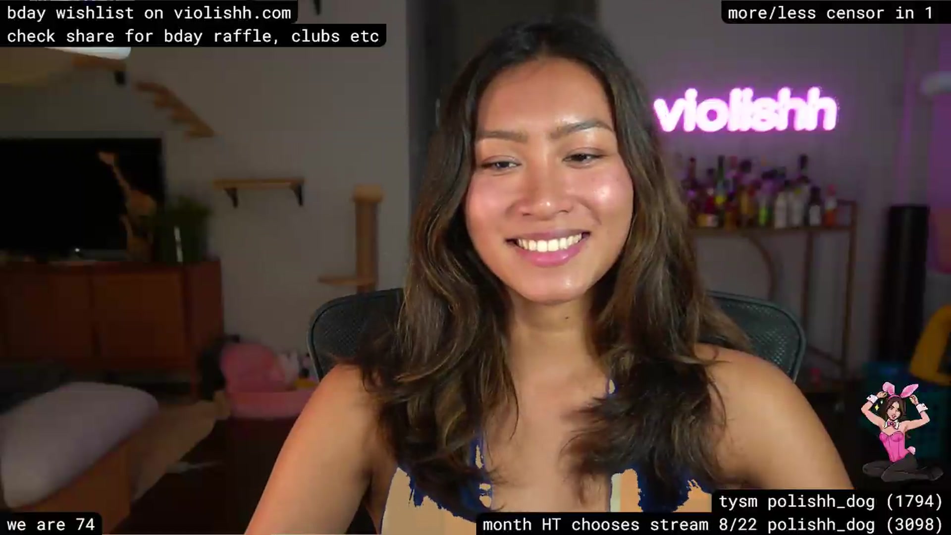 Gallery image thumbnail from violishh's myfreecams stream on, 08/08/2026, 04:39 image 17 of 20