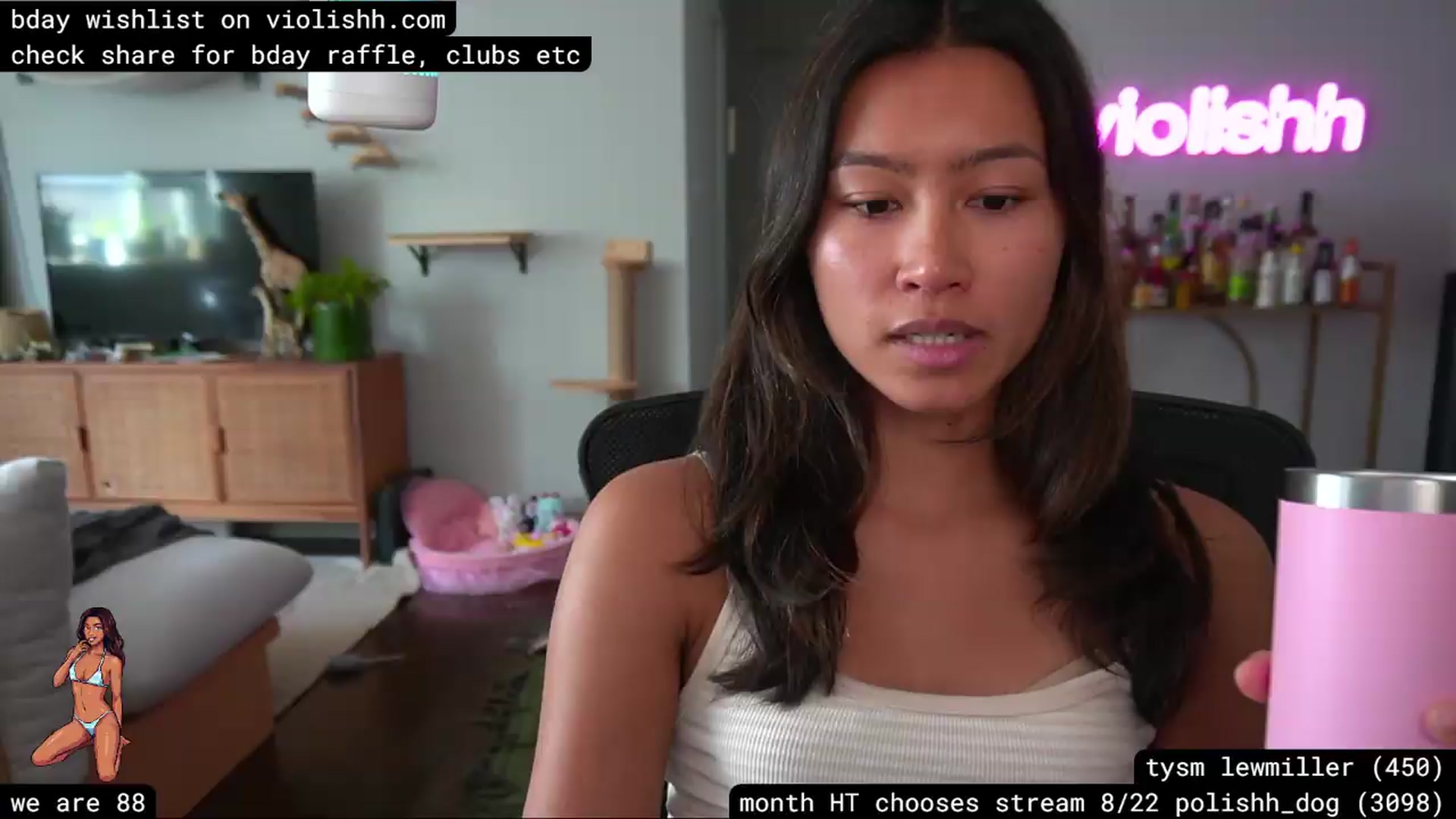 Gallery image thumbnail from violishh's myfreecams stream on, 08/08/2026, 19:44 image 8 of 20