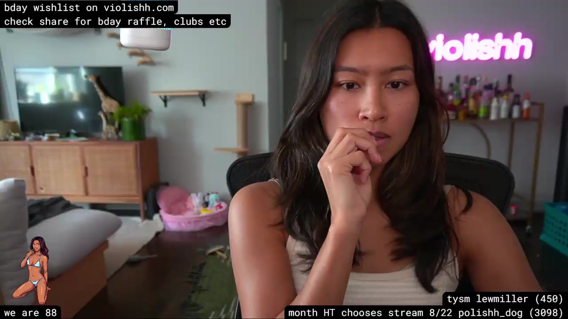 Gallery image thumbnail from violishh's myfreecams stream on, 08/08/2026, 19:44 image 9 of 20