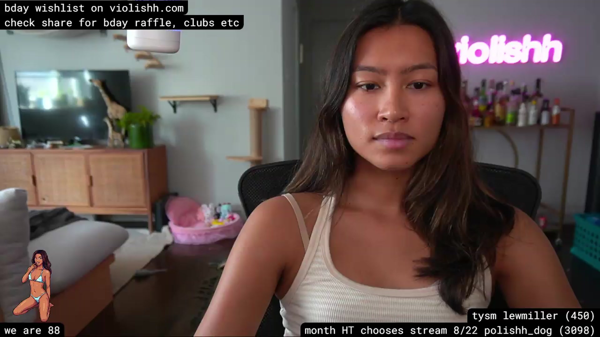 Gallery image thumbnail from violishh's myfreecams stream on, 08/08/2026, 19:44 image 12 of 20