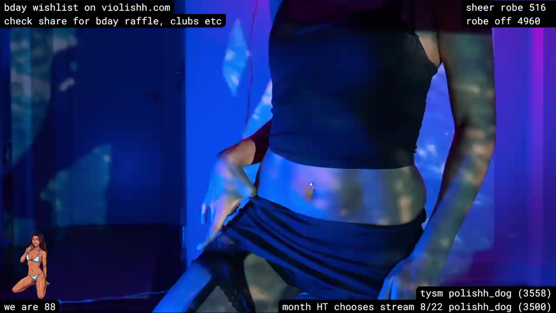 Gallery image thumbnail from violishh's myfreecams stream on, 08/09/2026, 03:56 image 8 of 20