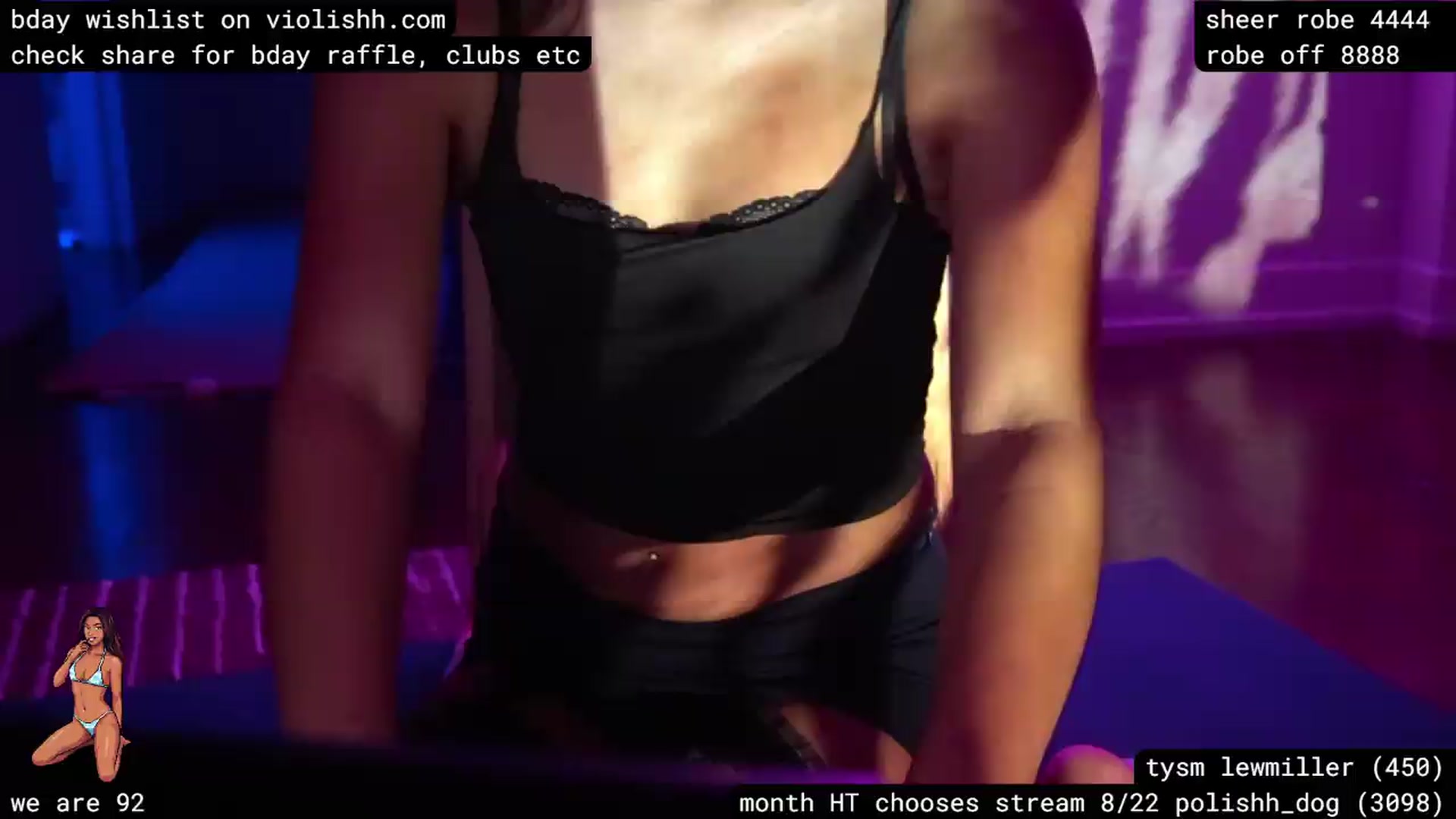 Gallery image thumbnail from violishh's myfreecams stream on, 08/09/2026, 03:56 image 4 of 20