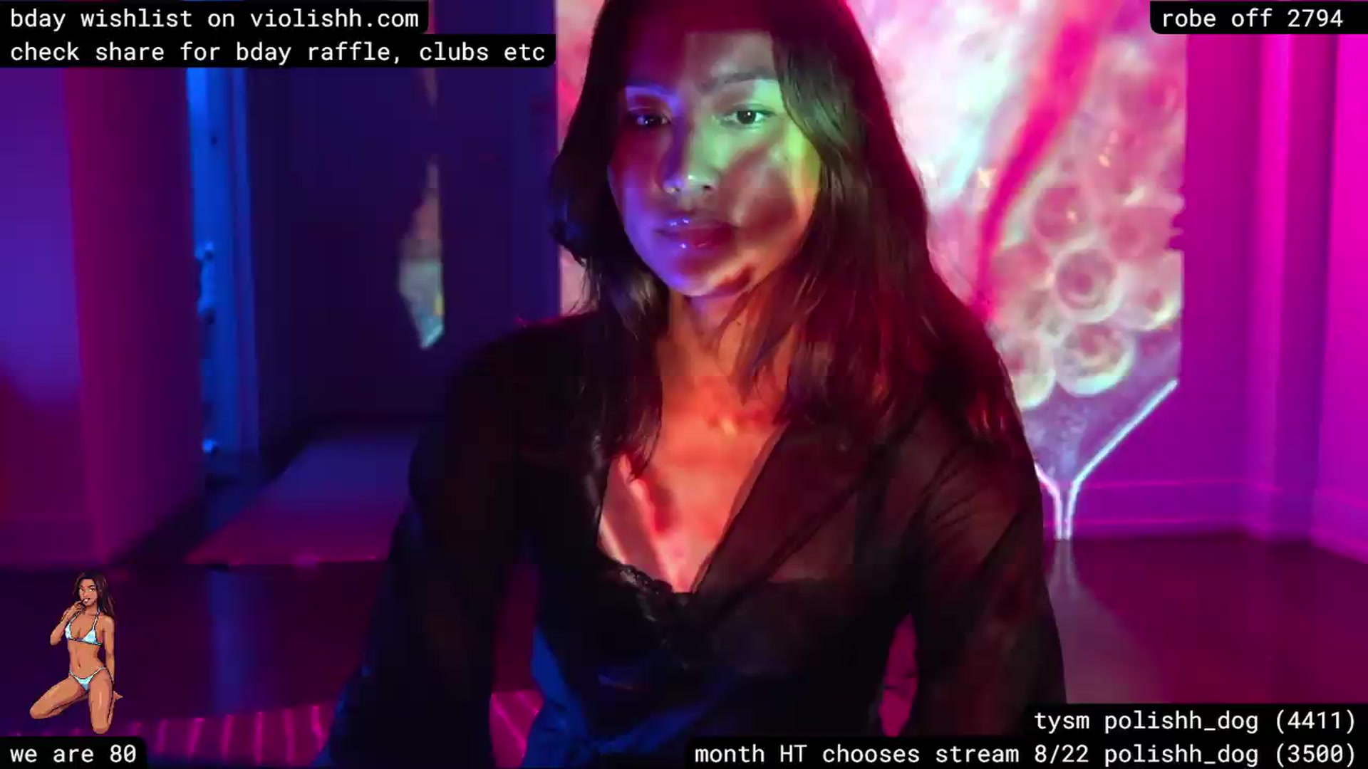 Gallery image thumbnail from violishh's myfreecams stream on, 08/09/2026, 03:56 image 14 of 20