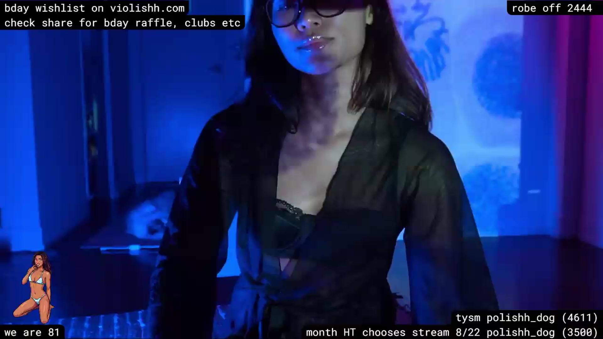 Gallery image thumbnail from violishh's myfreecams stream on, 08/09/2026, 03:56 image 16 of 20